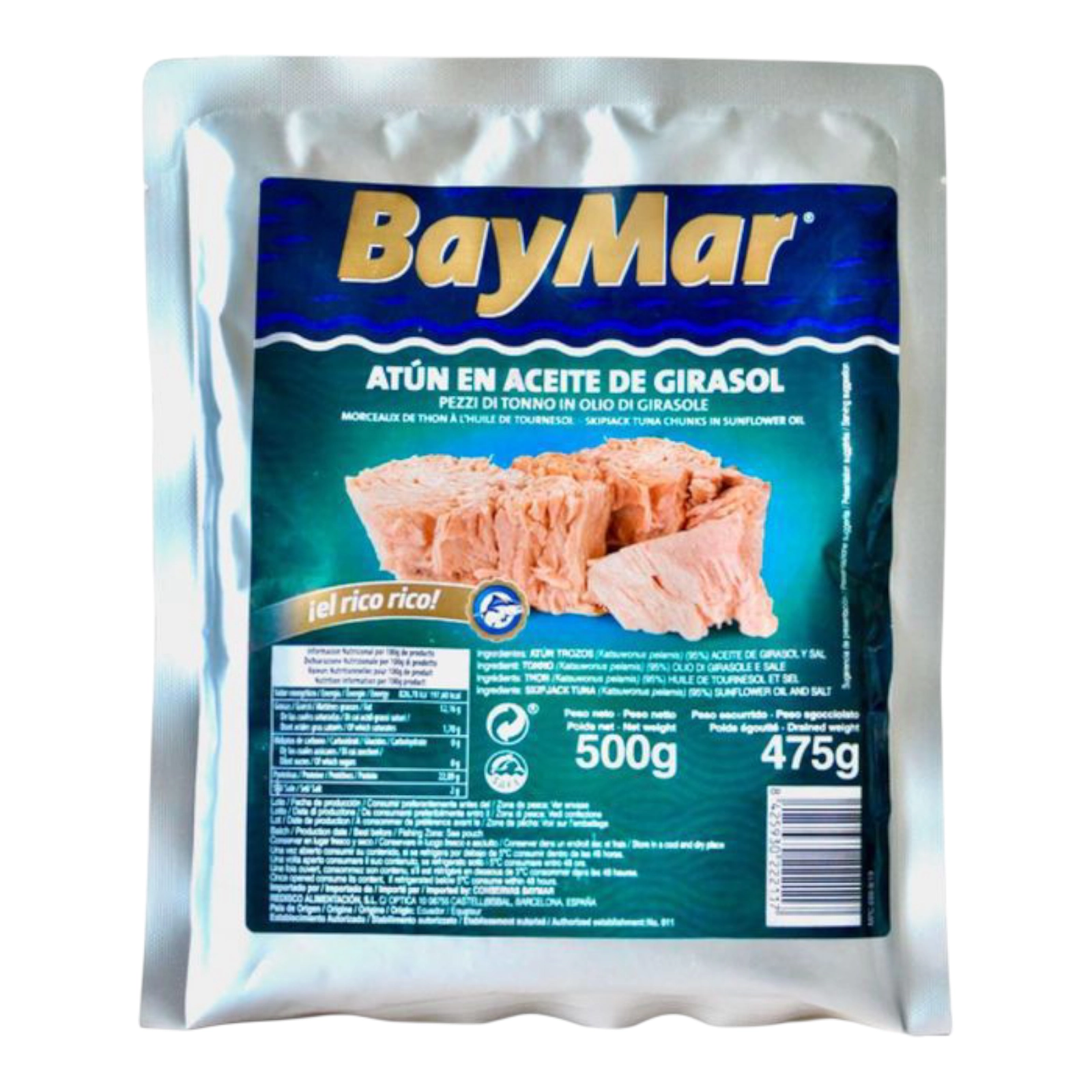 Тунець Бай Мар 500г в пакет