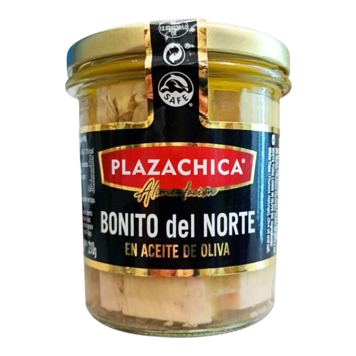 Тунець 315г в склі Плазачіза чорн