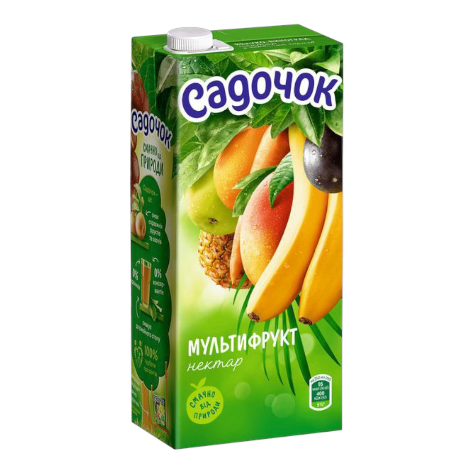 Сік Садочок 1л мультифруктовий соковий