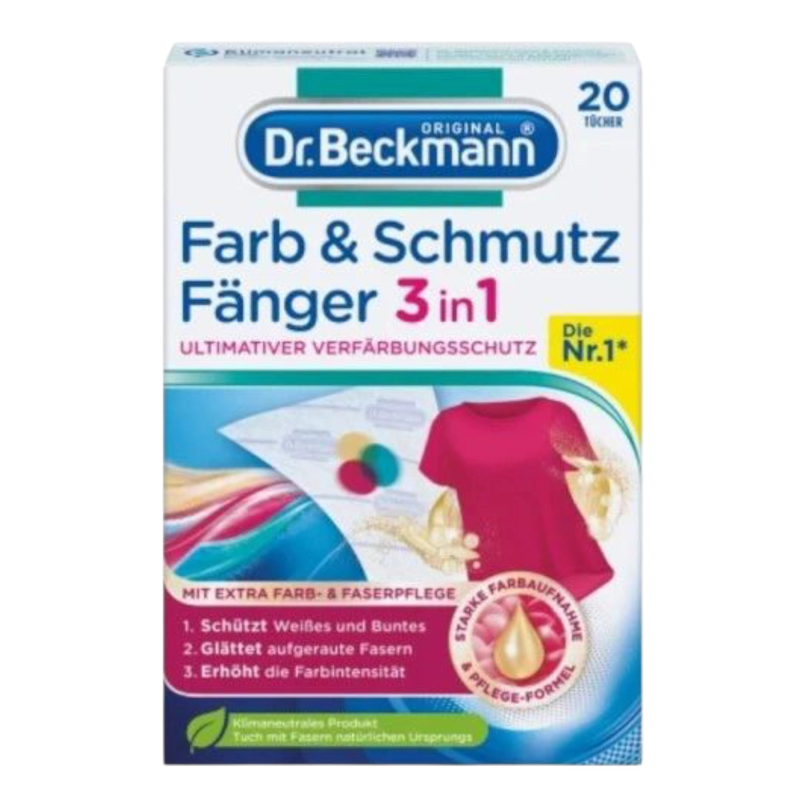 Серветки Dr. Beckmann колір для прання