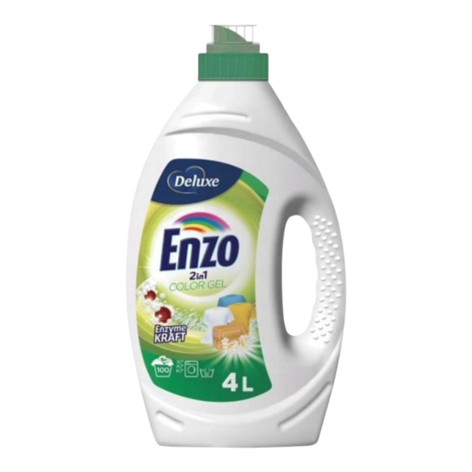 Порош для прання рідкий Enzo Deluxe Color 4l