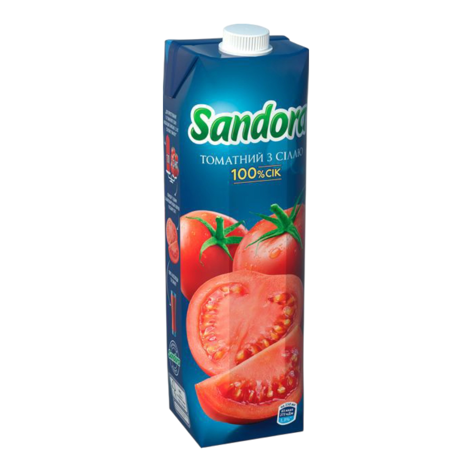 Сік Sandora Томатний з мякоттю 0.95л