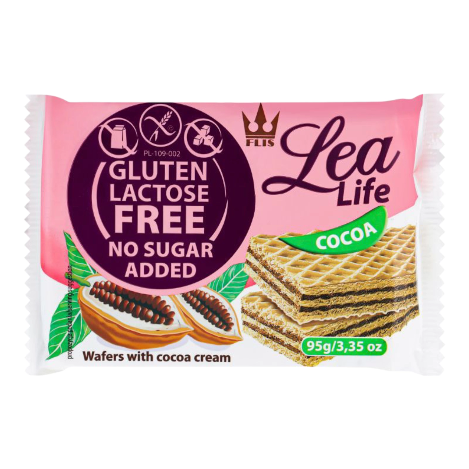 Вафлі прот Хаппі ваніль без глютену