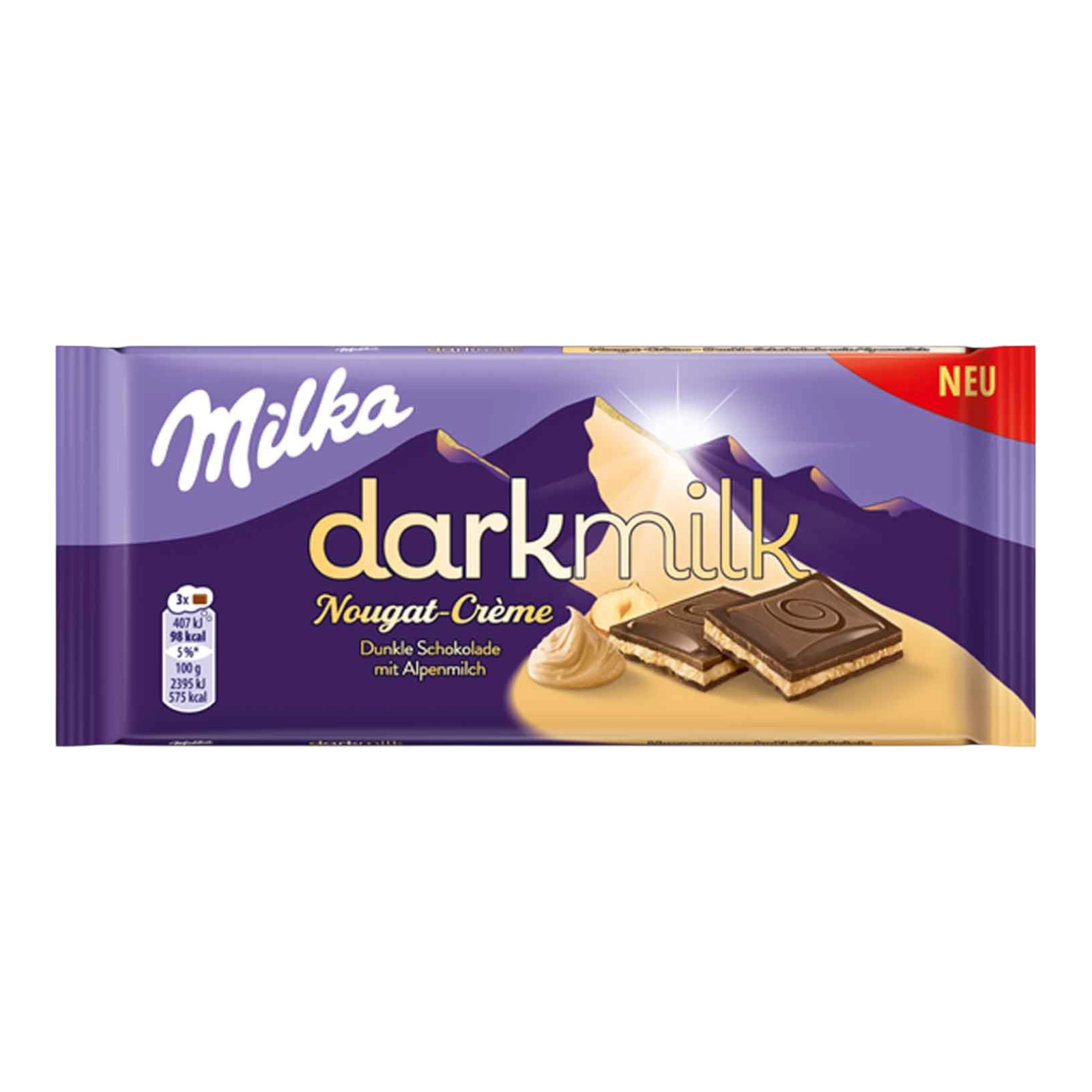 Шок Milka Nougat Creme