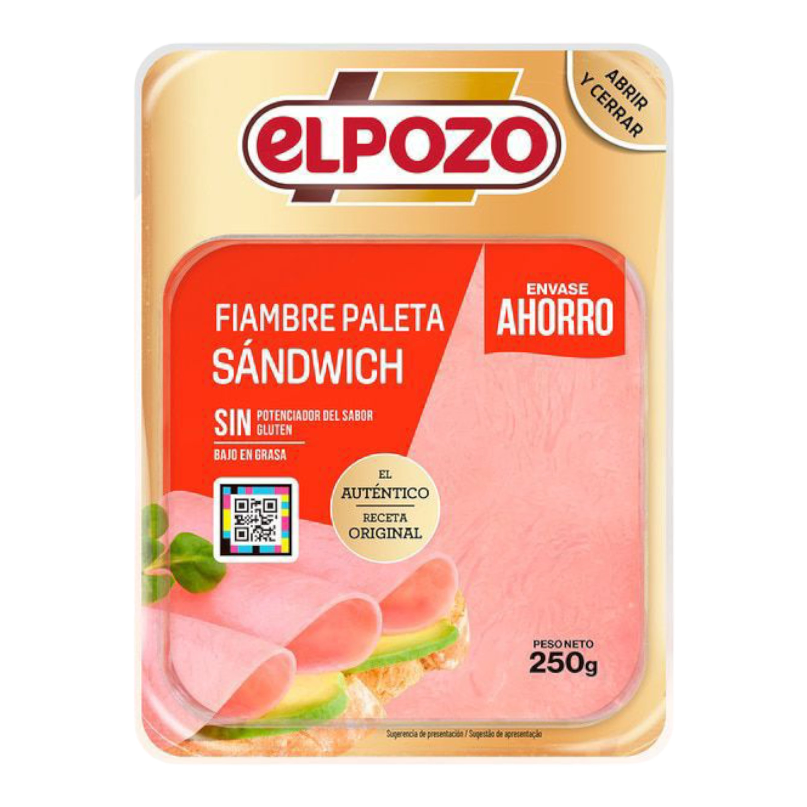 Нарізка EL POZO Sandwich 250g