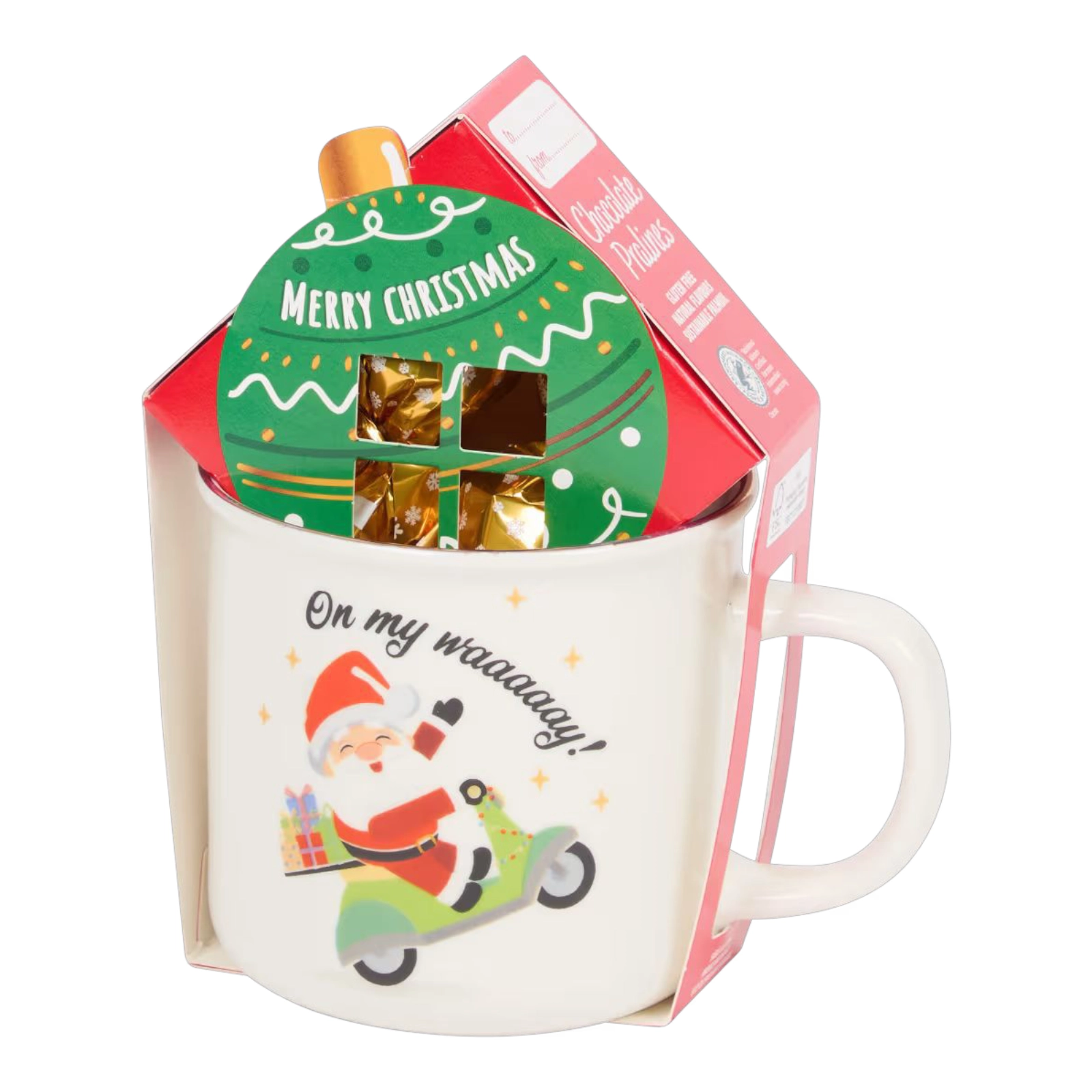 Горнятко зелена куля Merry Christmas