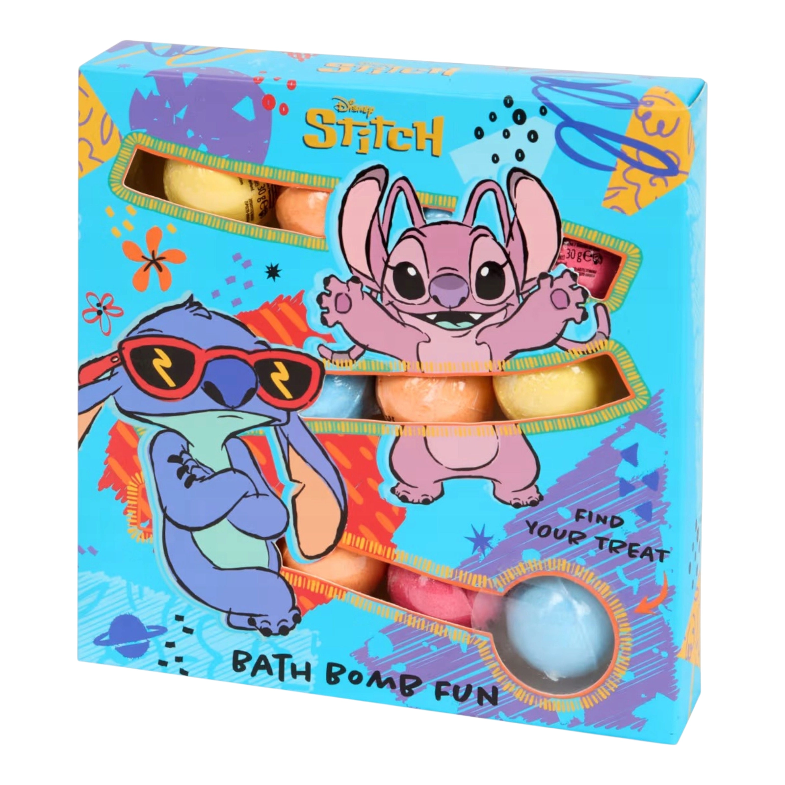 Бомбочки в ванну Стіч