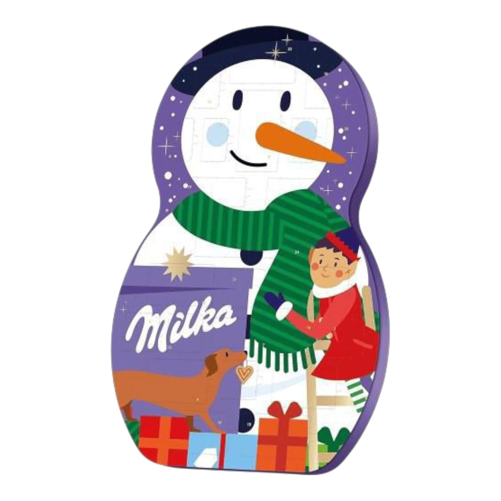 Advent Milka Сніговик 213г