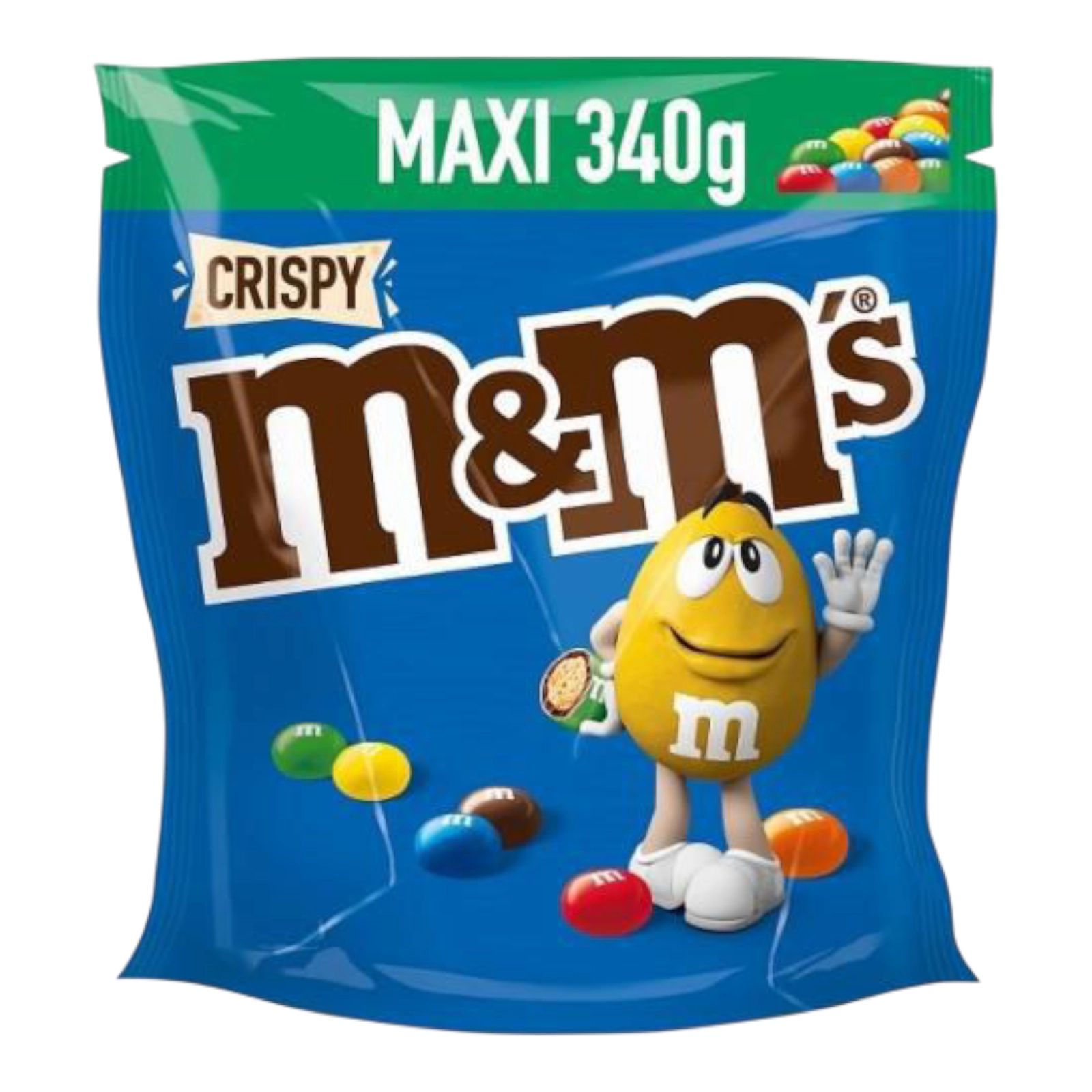 M&M crispy MAXI 340g