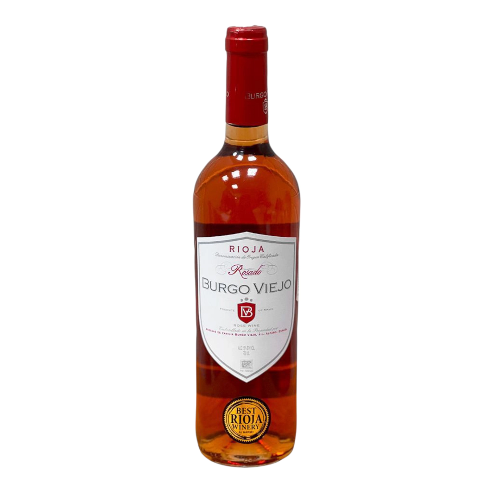 Вино Burgo Viejo "Rosado" сух. рож. Іспанія 0.75л
