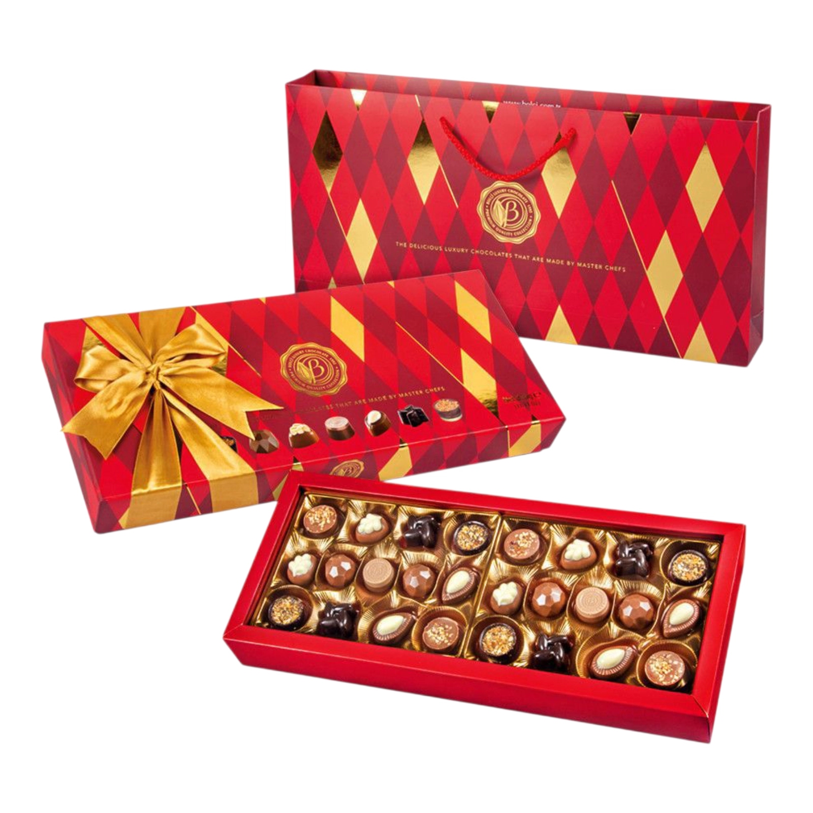 Bolci цукерки подарункові 315 г червоні