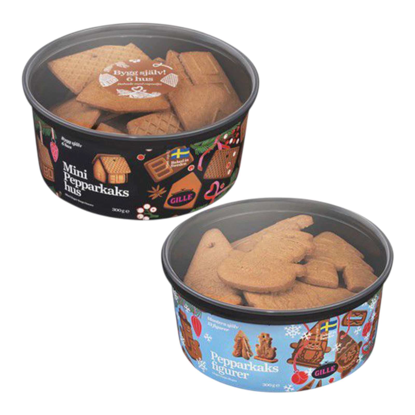 Печиво імбірне ялинкові прикраси Pepparkkaks 300g