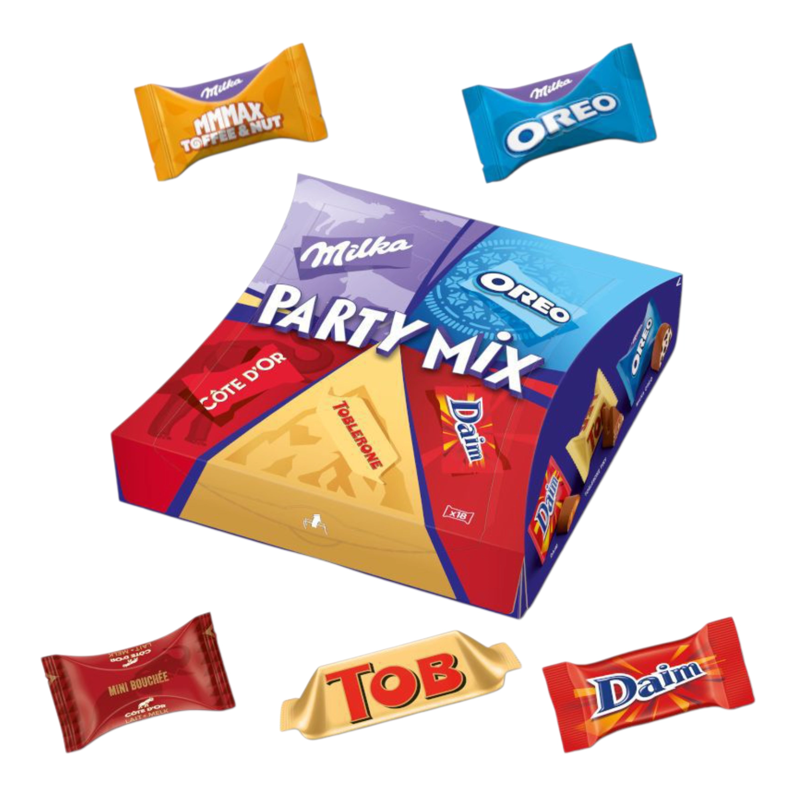 Milka Party Mix 143g