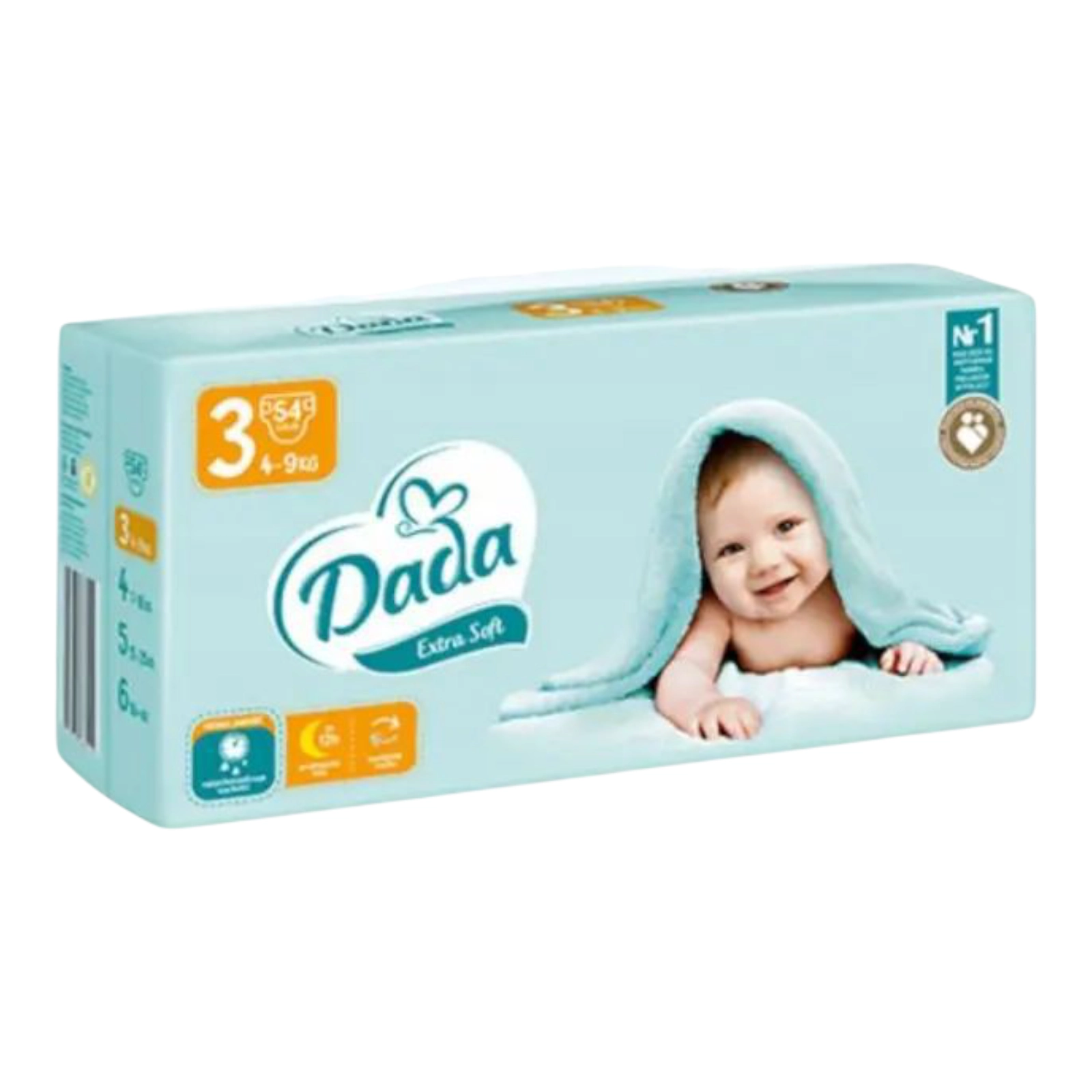 Підгузки Dada малюк 3(4-9кг)