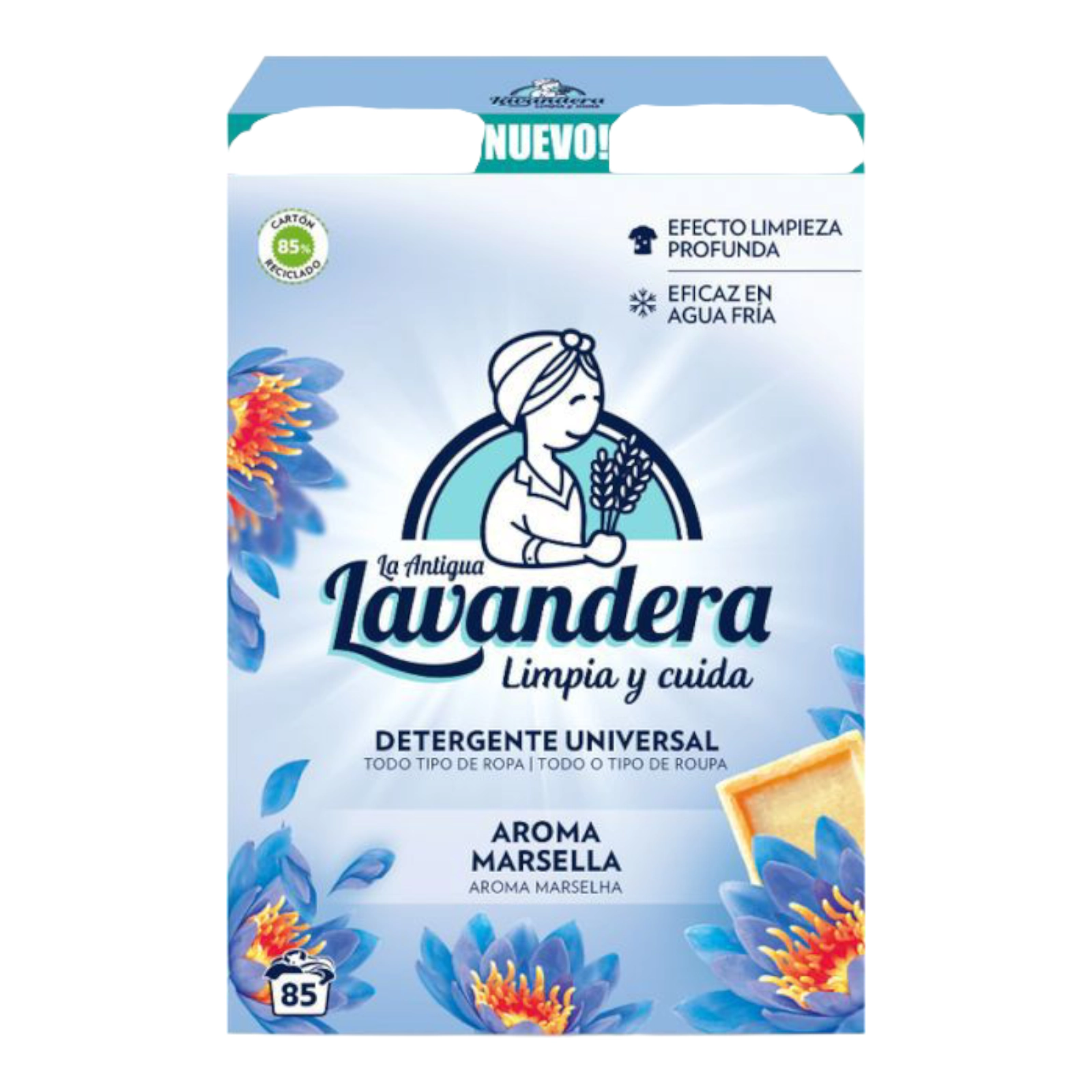 Порошок пральний Lavandera блакитний 85 прань