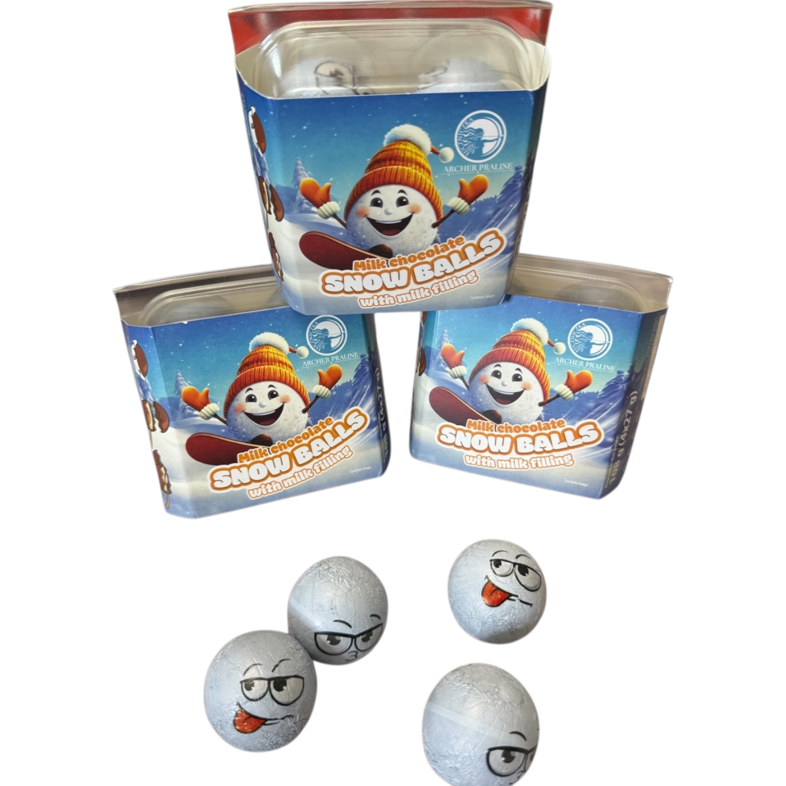 Бокс з сніжками Snow Balls. 108г