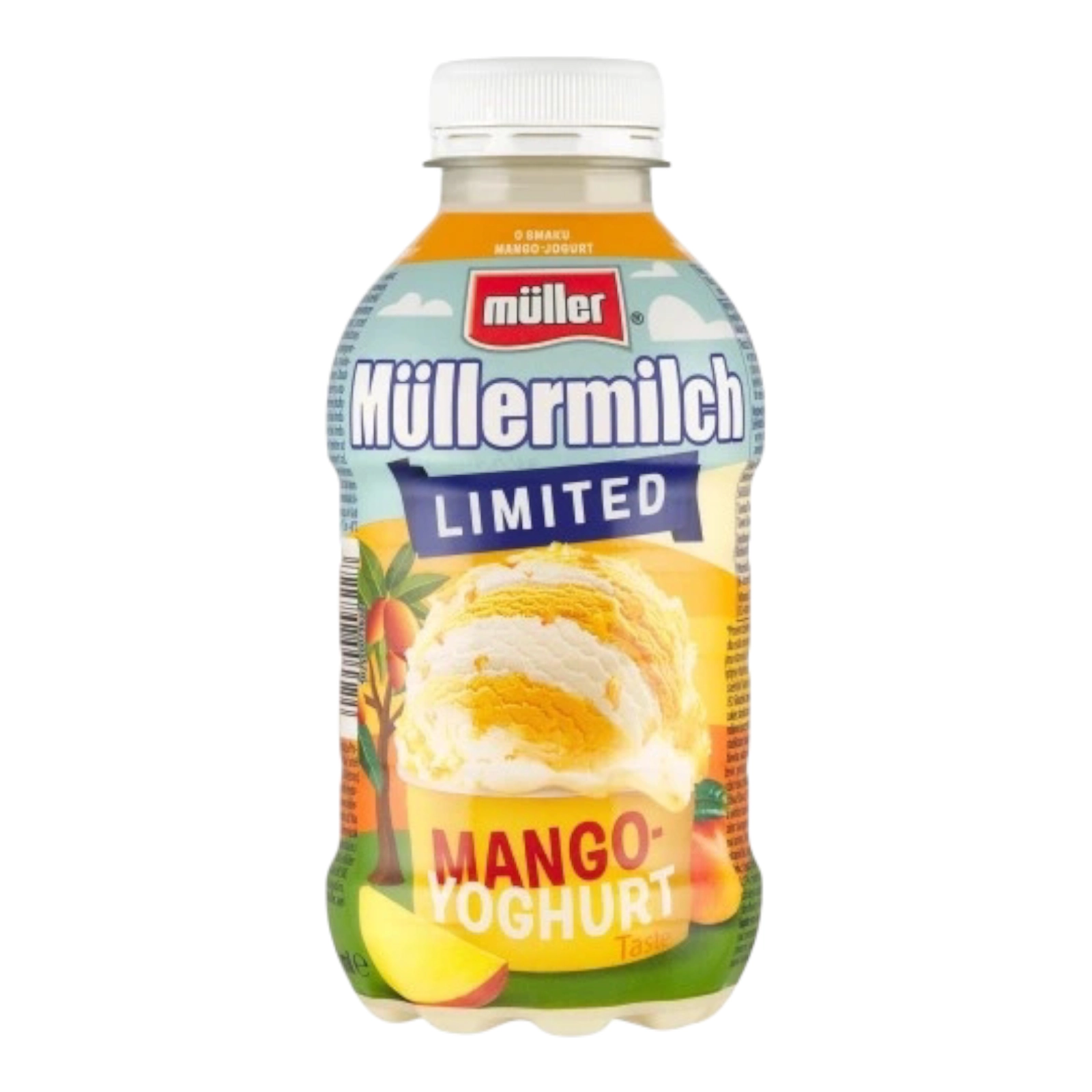 Молочний коктейль Mullermilch. манго. 400 г