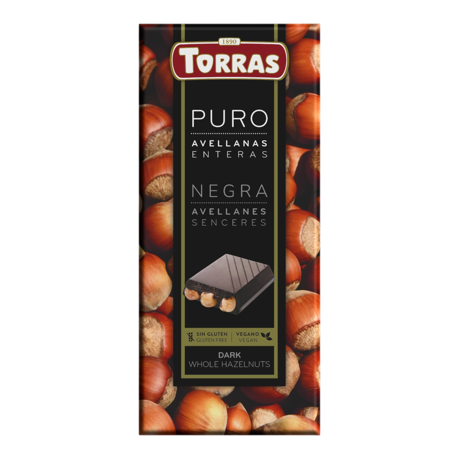 Шоколад Torras Puro Negra 200г