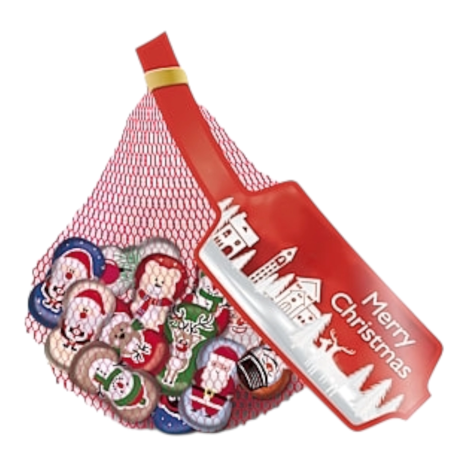 Сіточка Сніговики Merry Christmas 100g