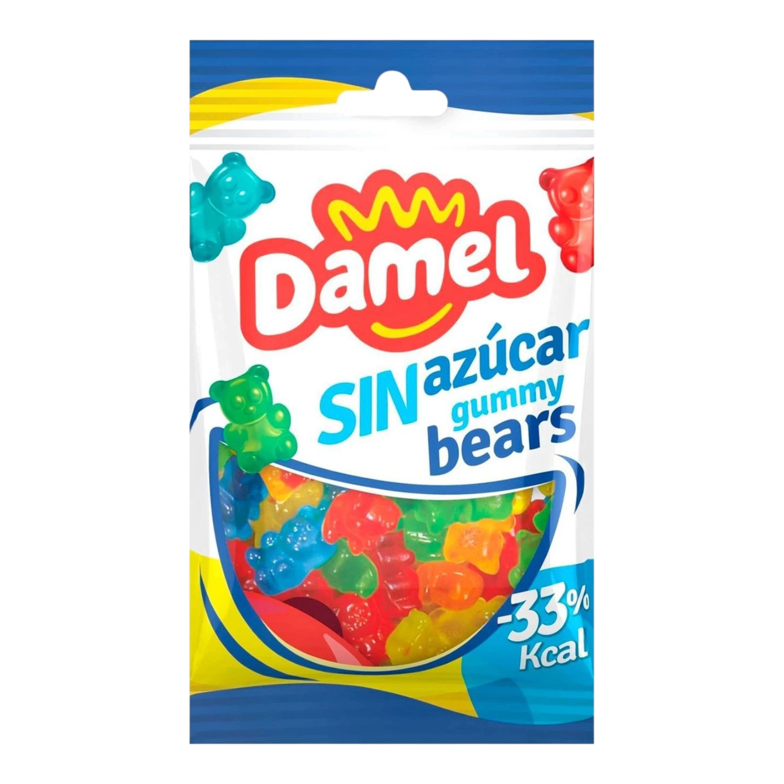 Желейні цукерки Damel Gummy Bears. без цукру. 90г