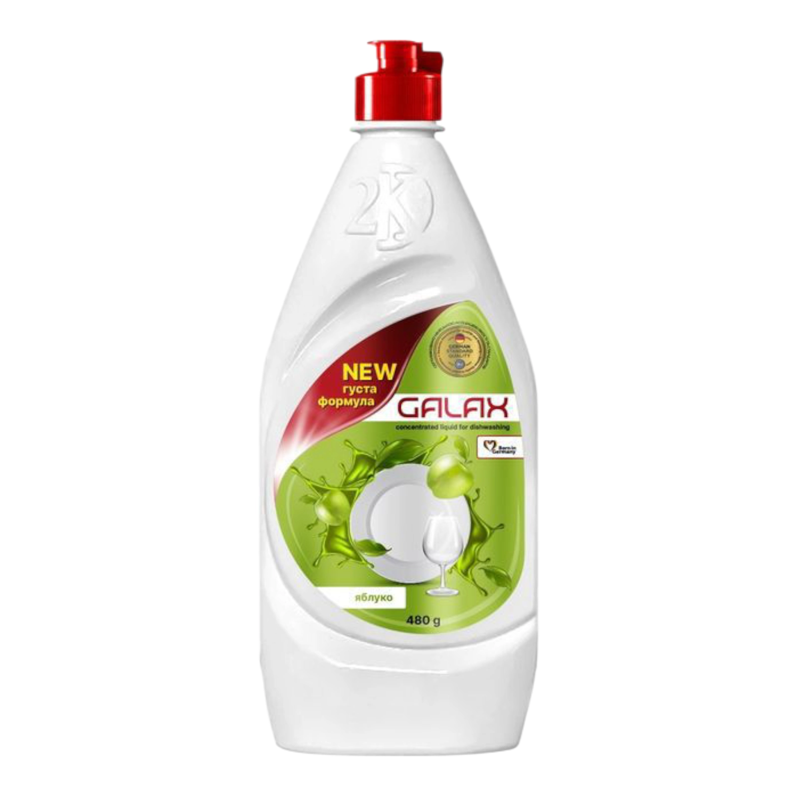 Засіб для миття посуду Galax 480 яблуко