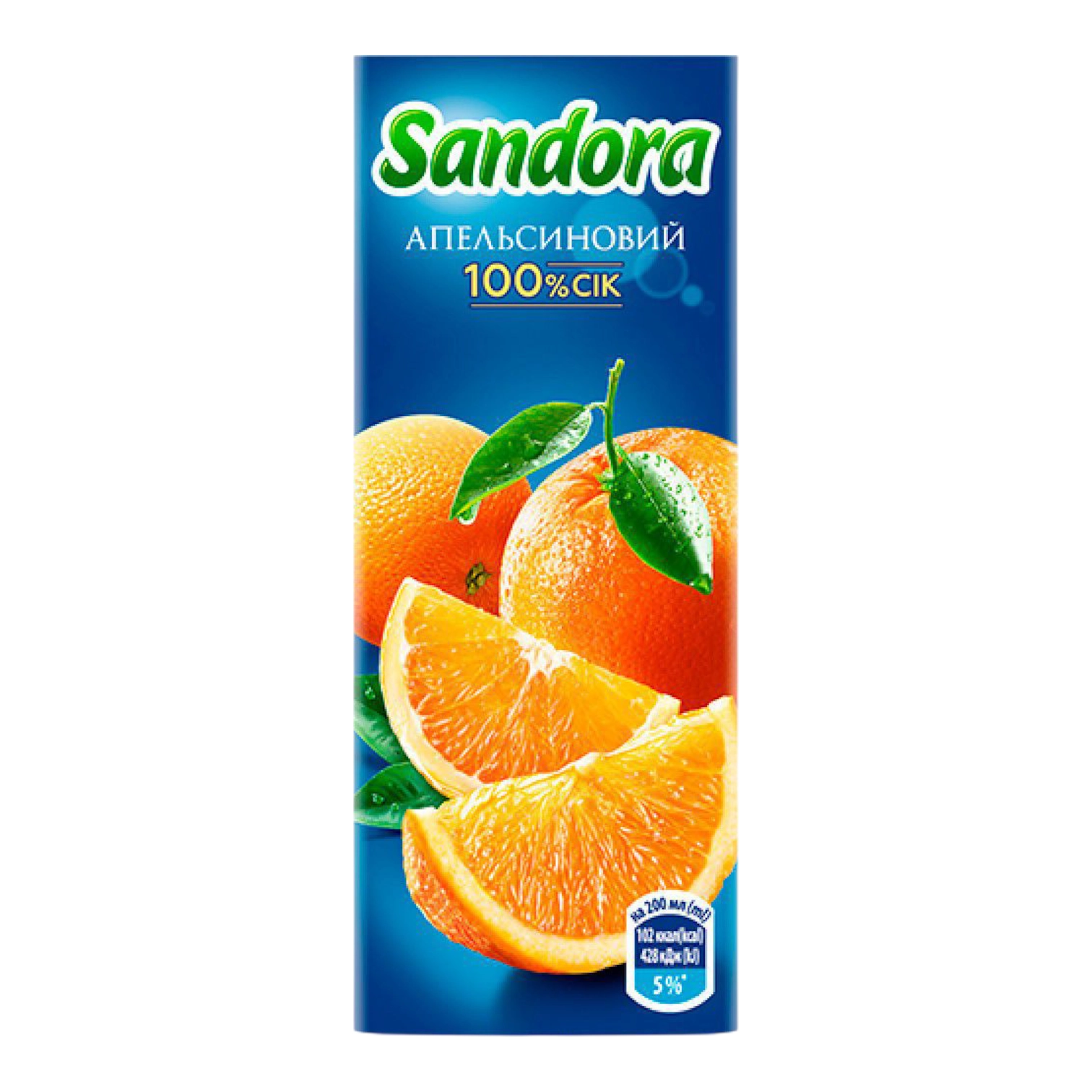 Сік Сандора апельсин 0.2