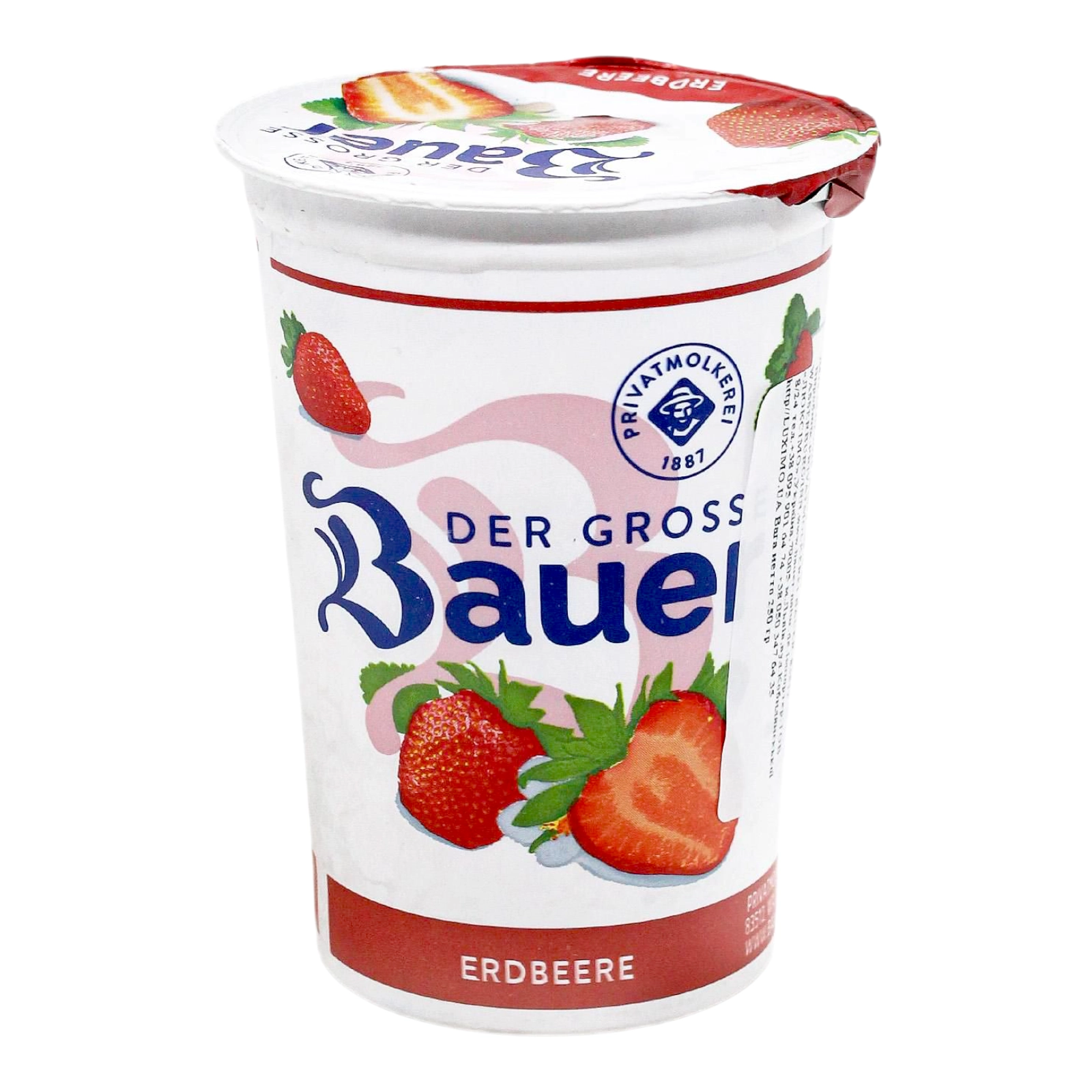 Йогурт Bauer полуниця 250г