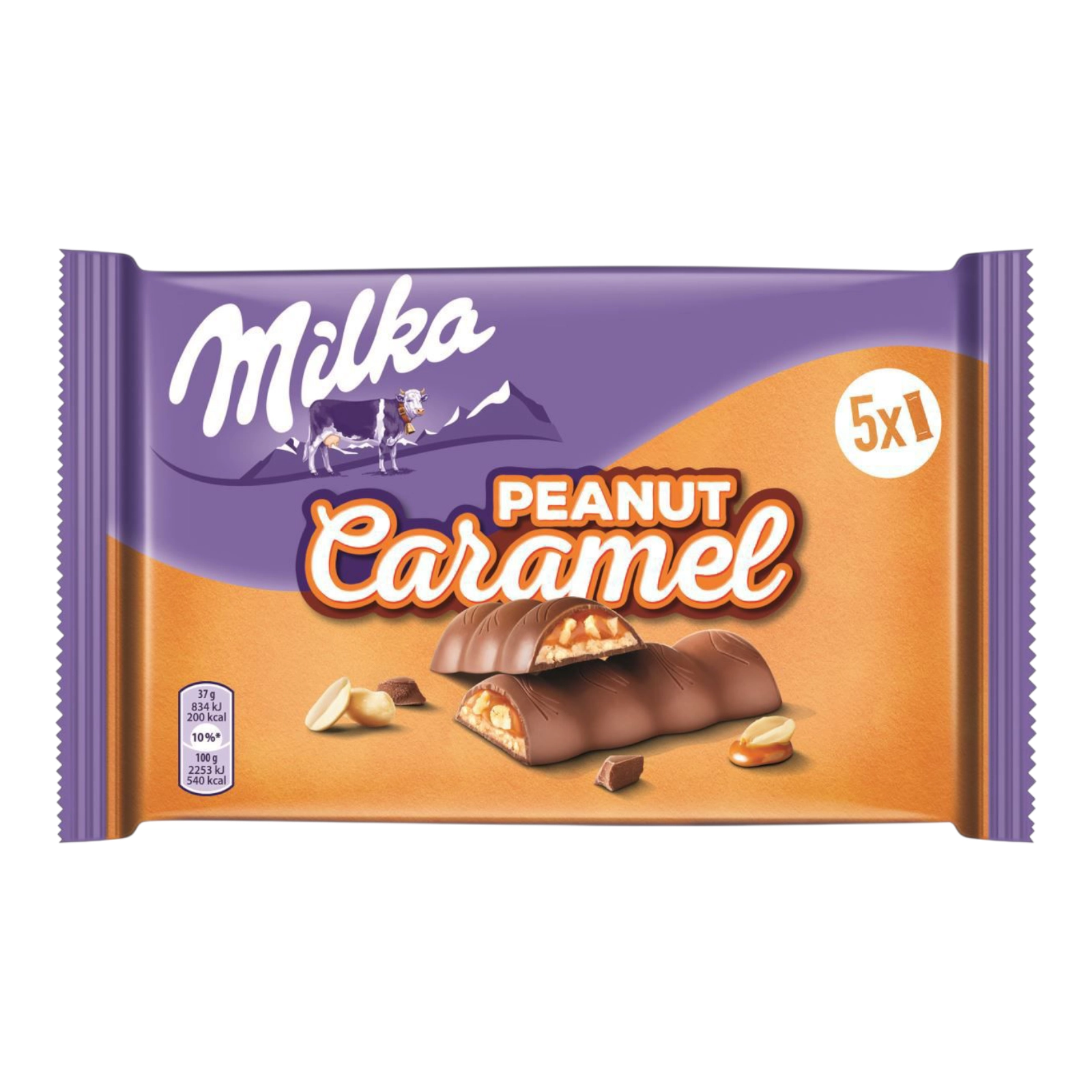Шок цук Milka Peanut Caramel 5x