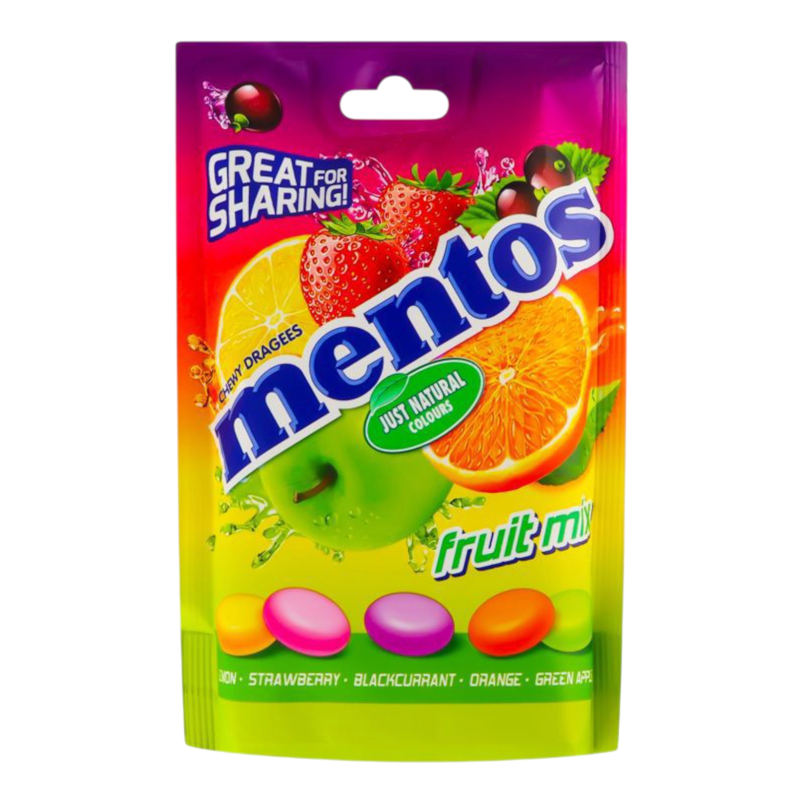 Mentos Фруіт 140g