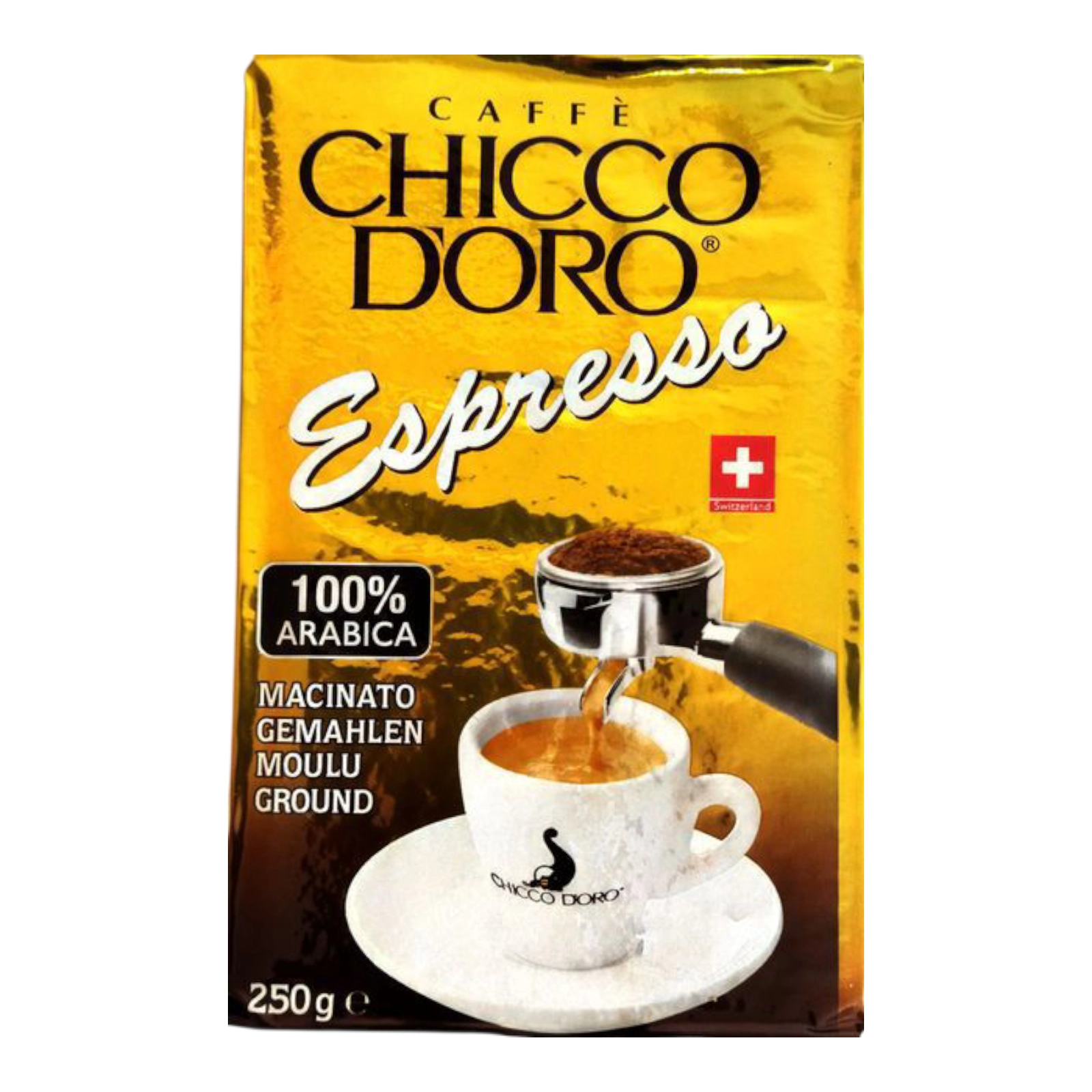 Кава мелена Chicco D'oro Espresso. 250г. 100% Арабіка