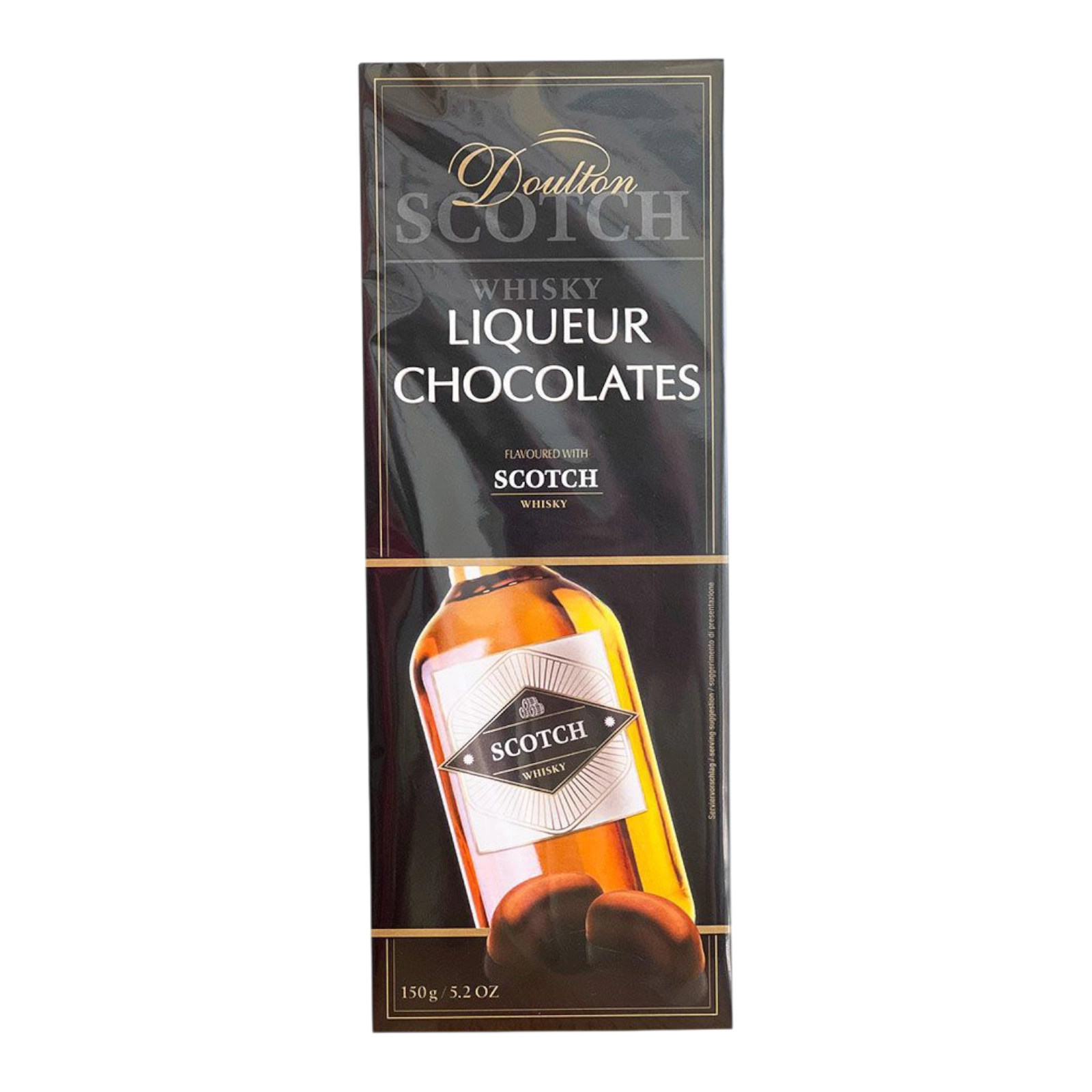 Шоколадні цукерки Piasten Doulton. лікер віскі. 150г