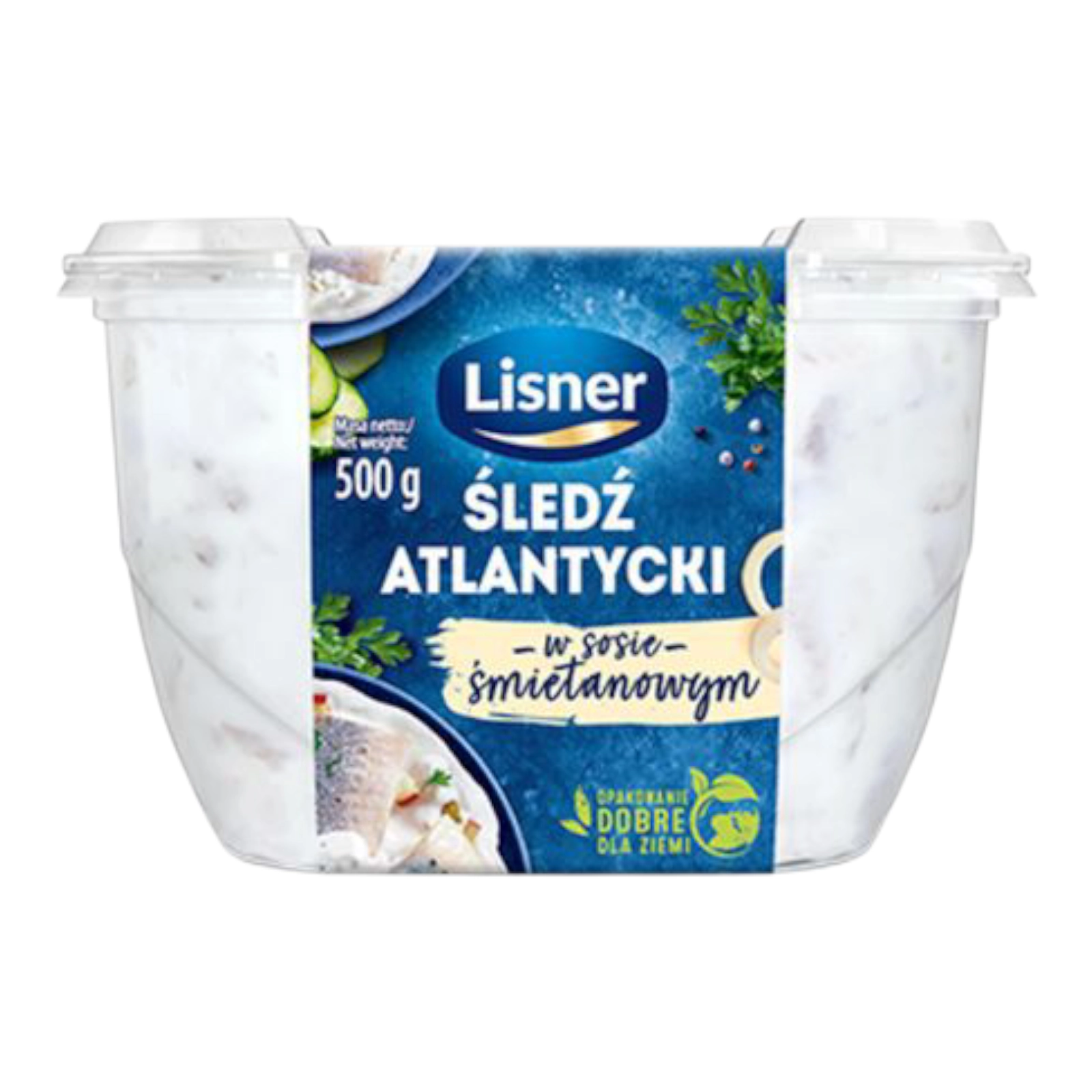 Ліснер оселедець в соусі 500г