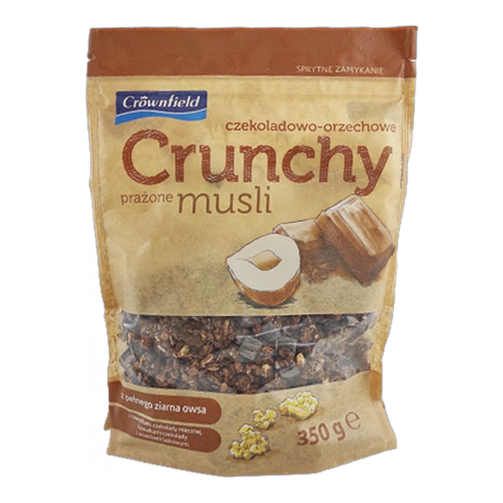 Crunchy шоколад горіх 350гр