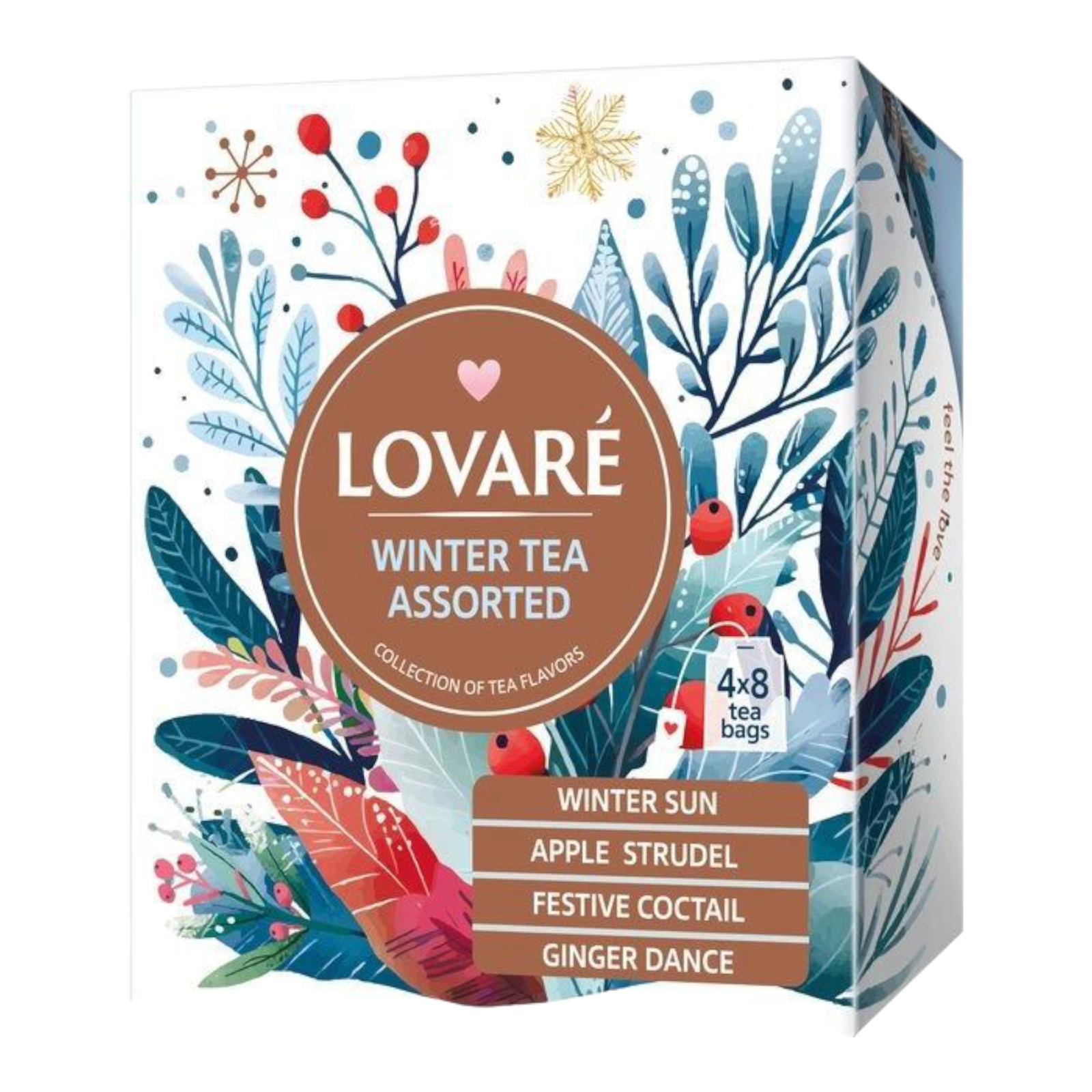 Чай Lovare winter tea assorted 4*8