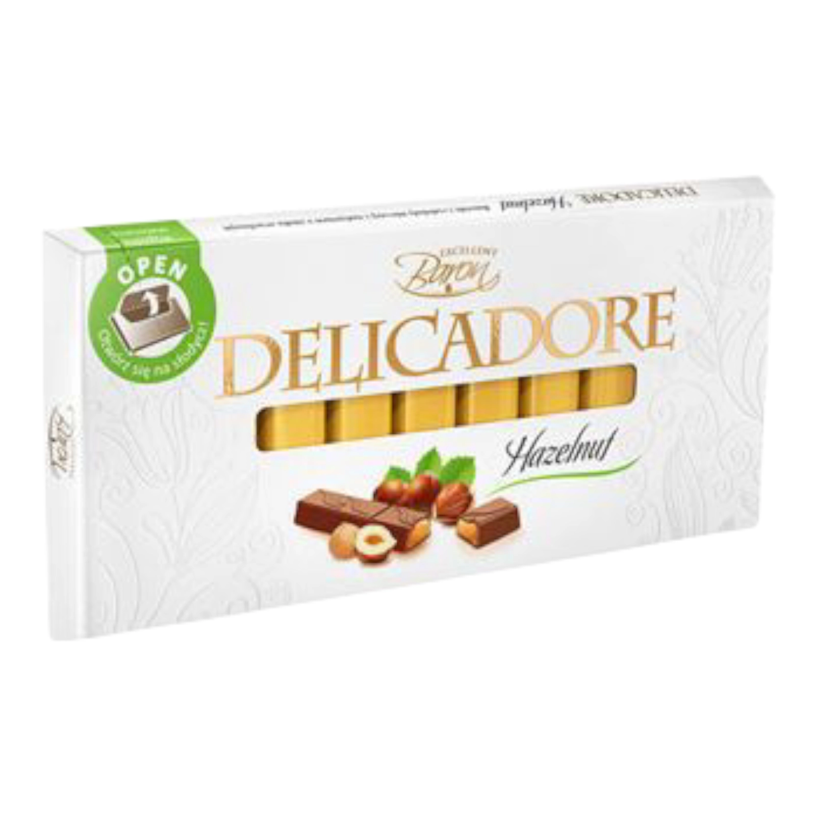 Шоколад Baron Delicadore. 200 г. фундук