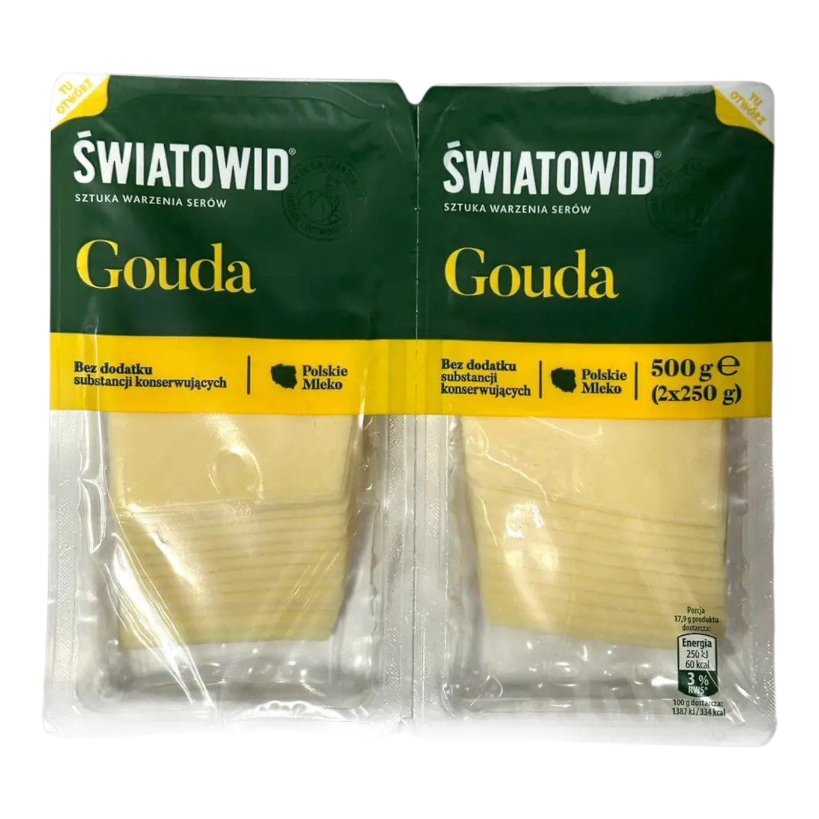 Сир твердий Swiatowid Gouda 500 г