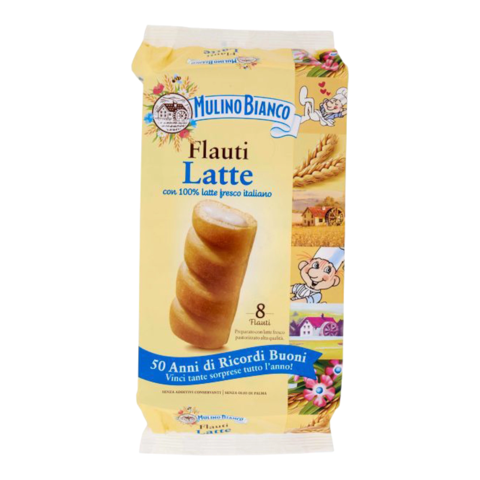 Бисквіт Mulino Bianco лате 280g