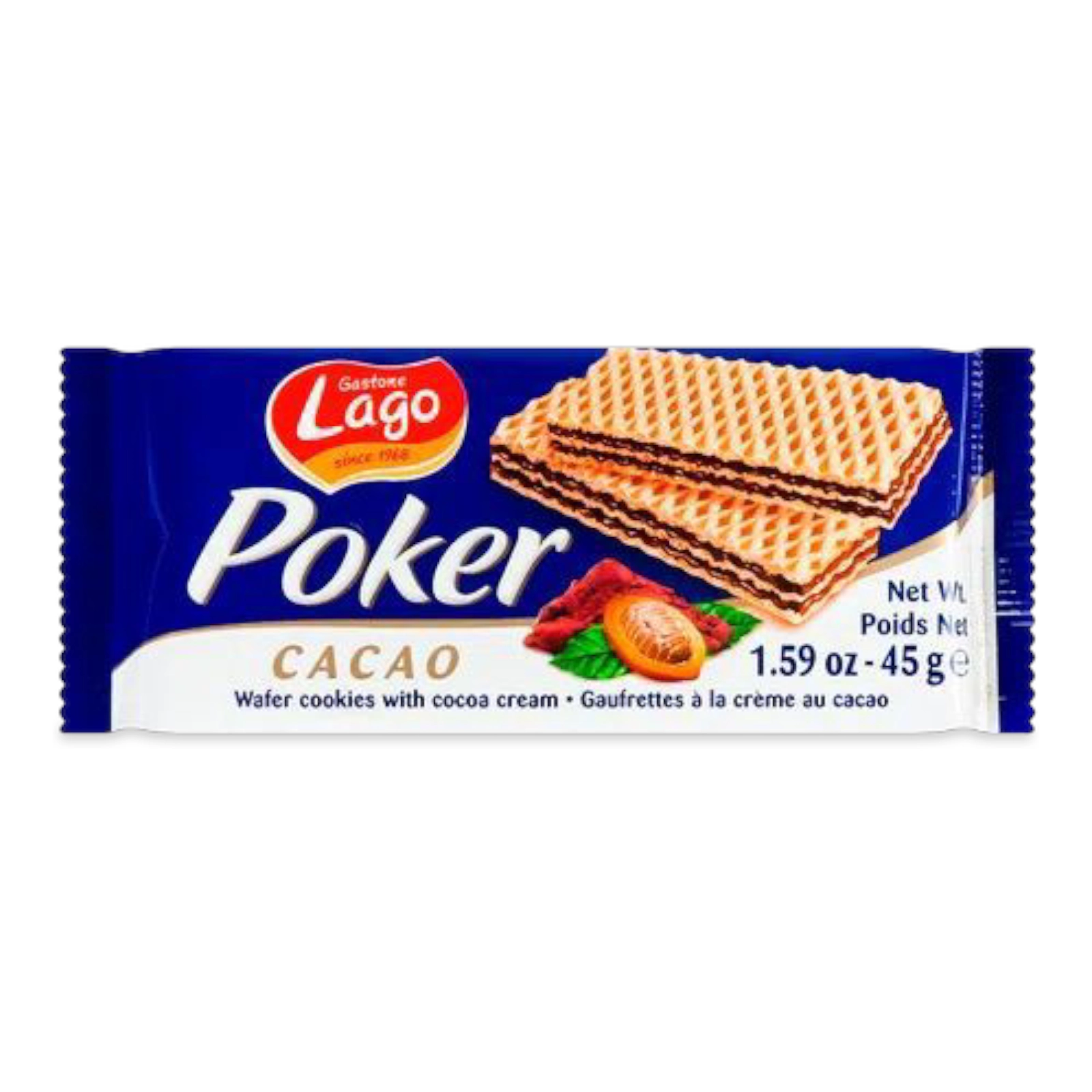 Вафлі Покер. какао. 45 г