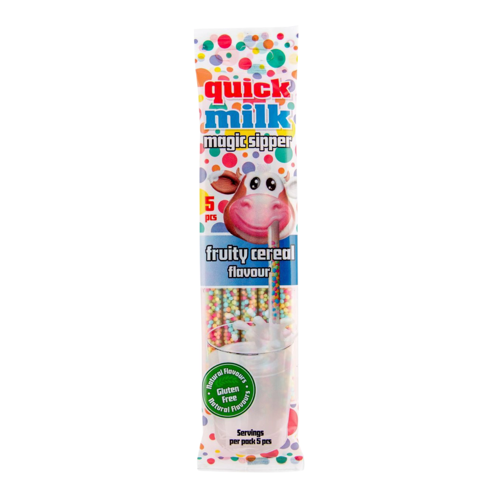 Смакові трубочки Quick Milk. з гранулами