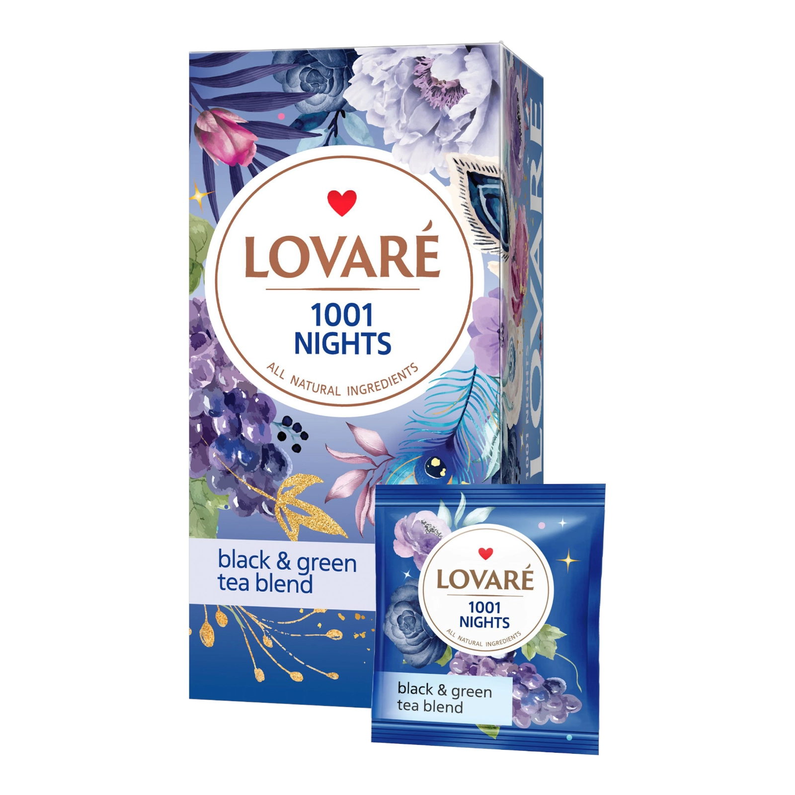Чай Lovare 1001 Ніч. 24 пакетики