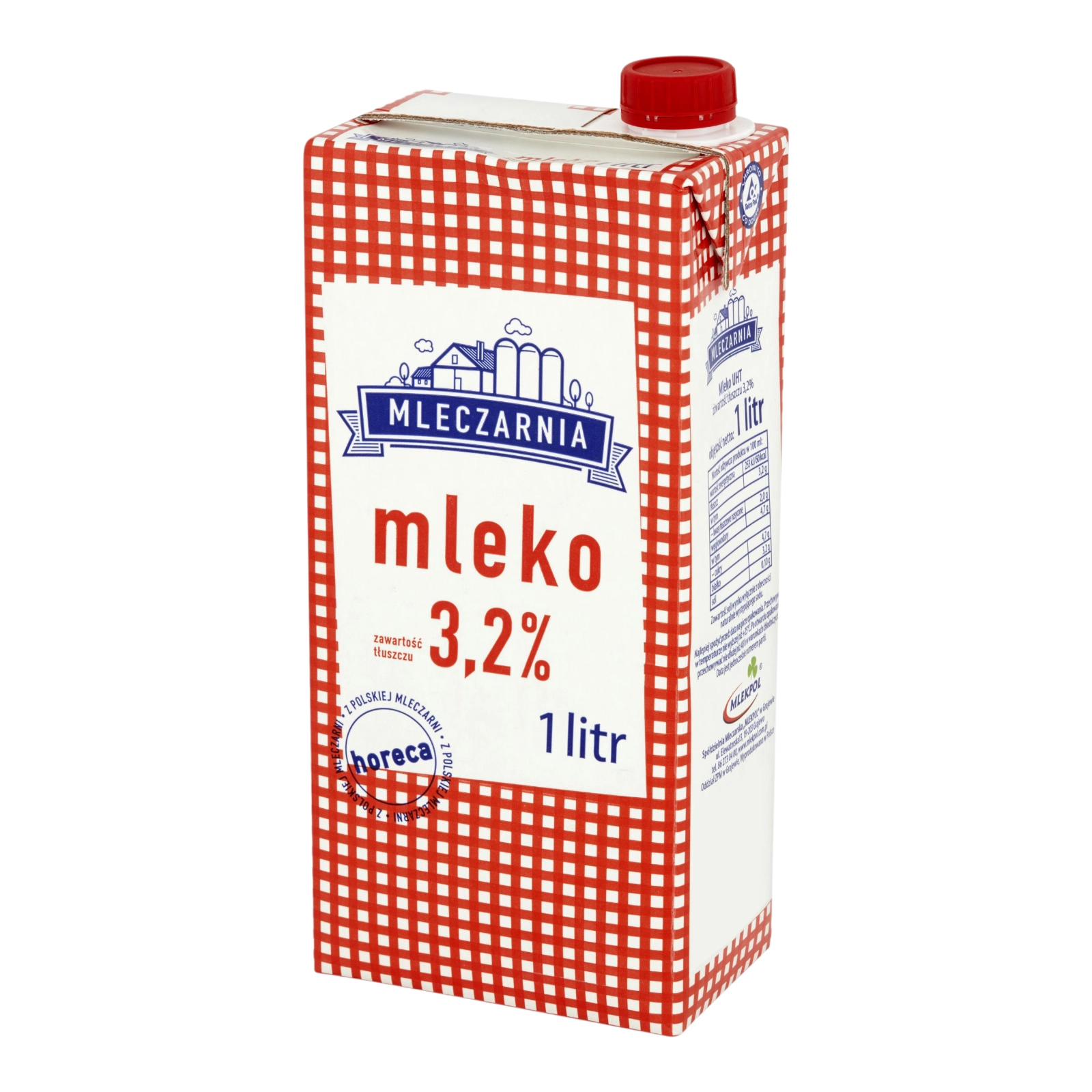 Молоко Mlecharny 1л