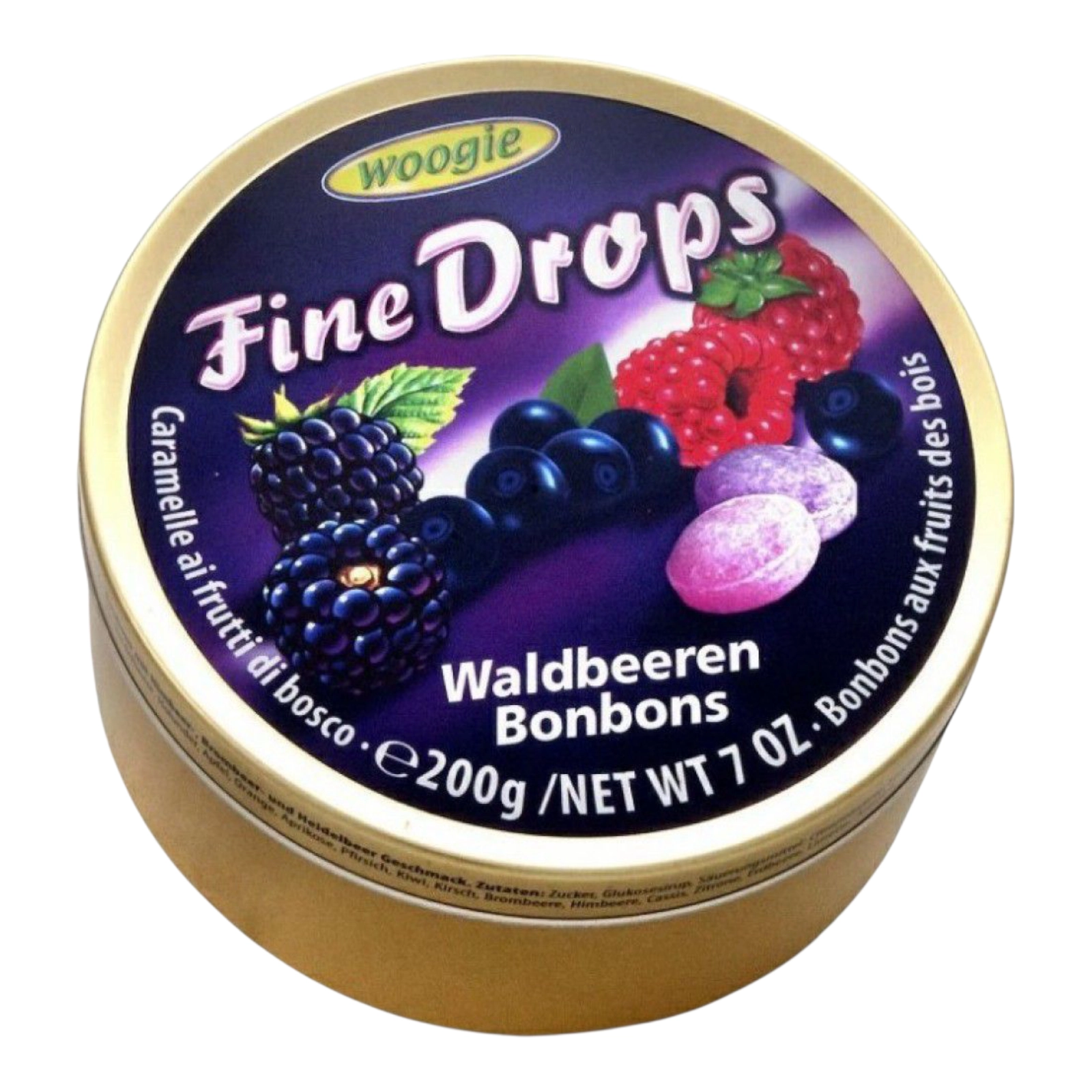 Льодяники жб Fine Drops ягоди