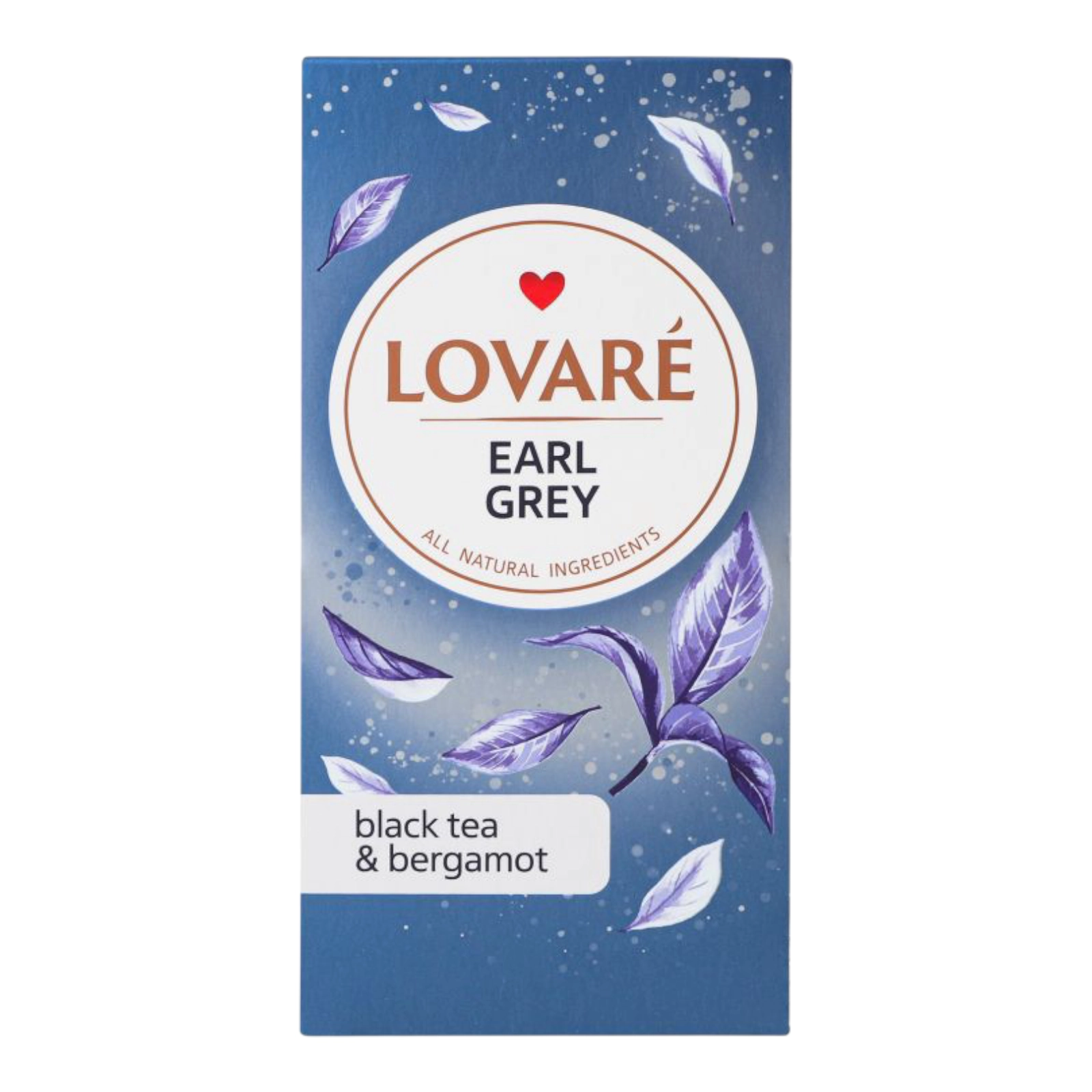 Чай Lovare Earl Grey. 24 пакетики