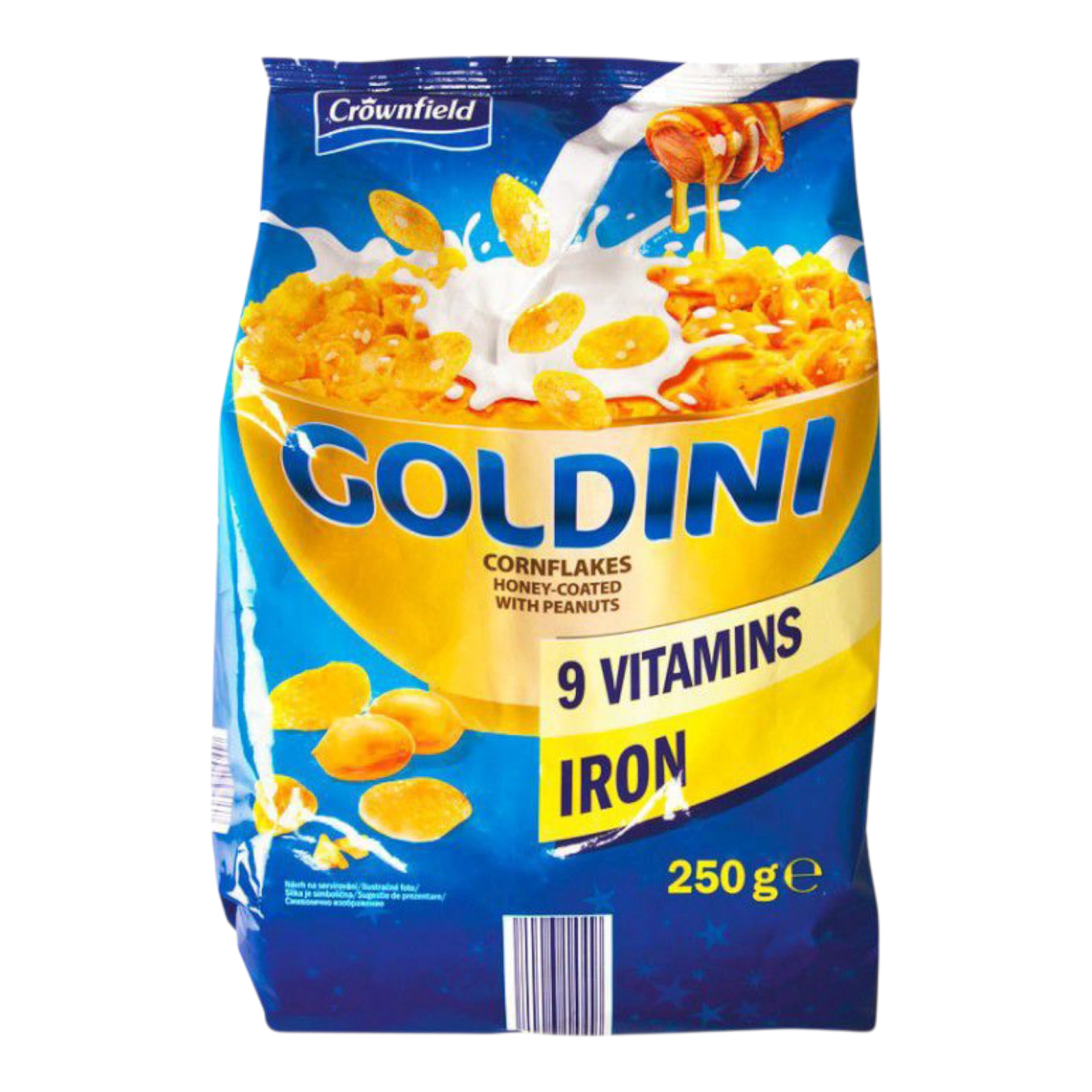 Мюслі Кронфілд з медом пластівці 250г