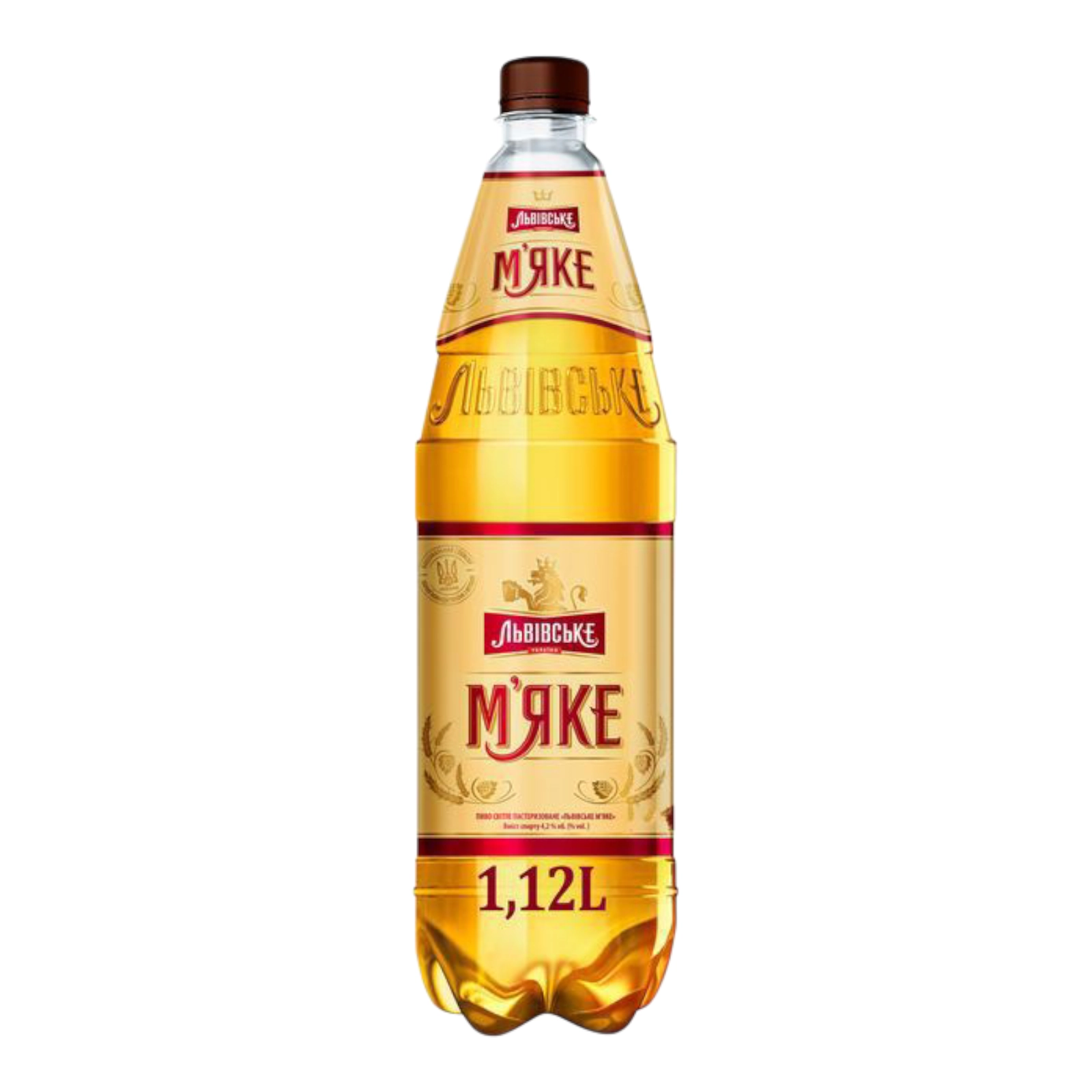 Пиво Львівське М'ЯКЕ 1.12л