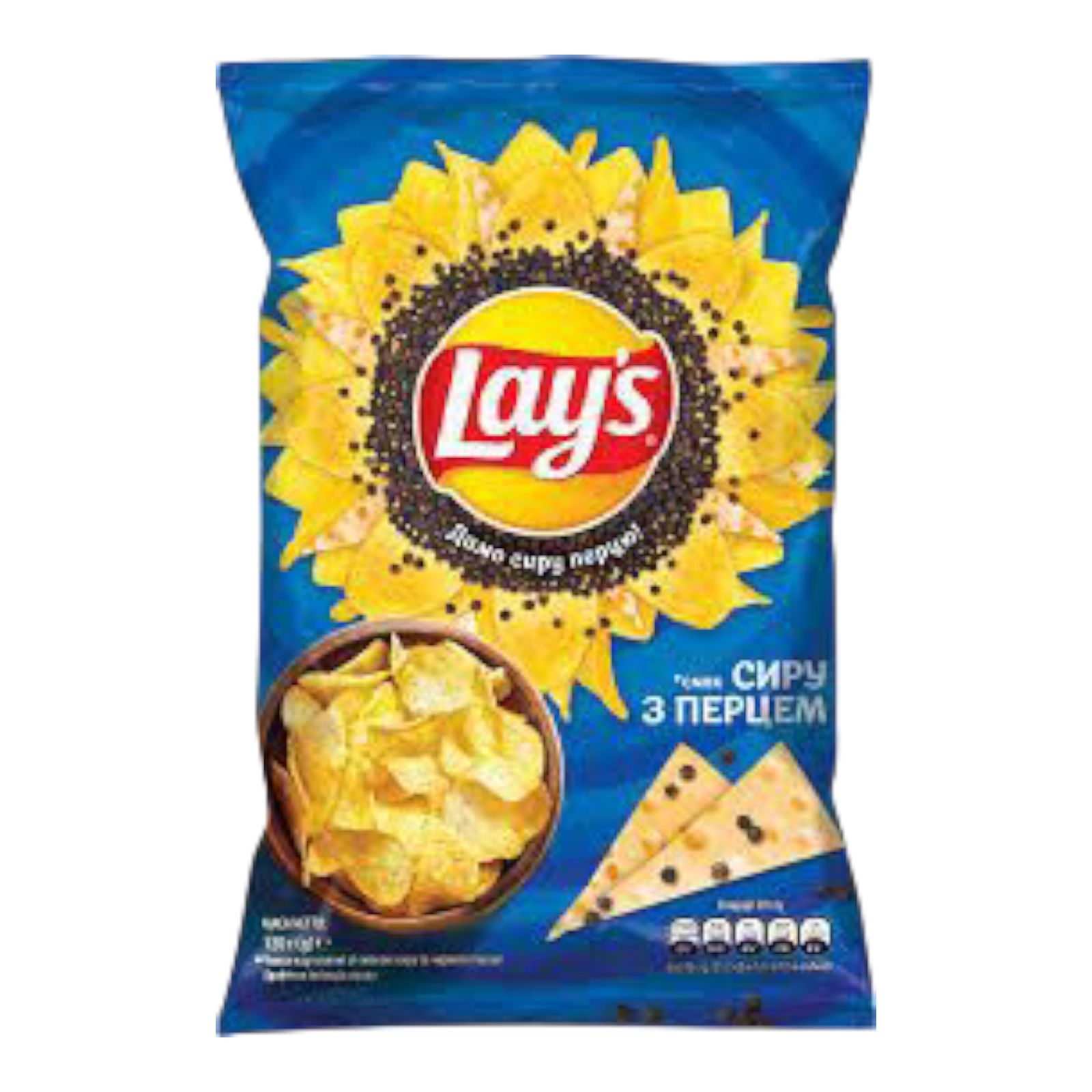 Чіпси Lays Сир з Перцем 120г
