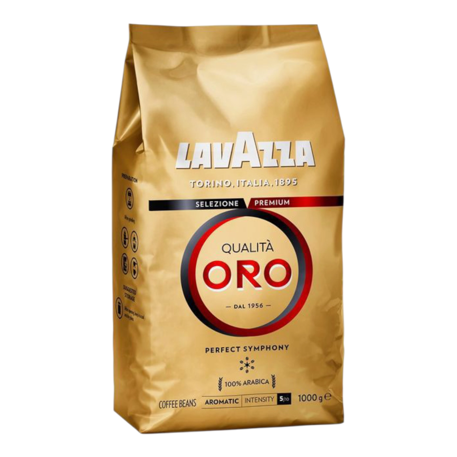 Кава Lavazza Qualita Oro. 1 кг. 100% Арабіка