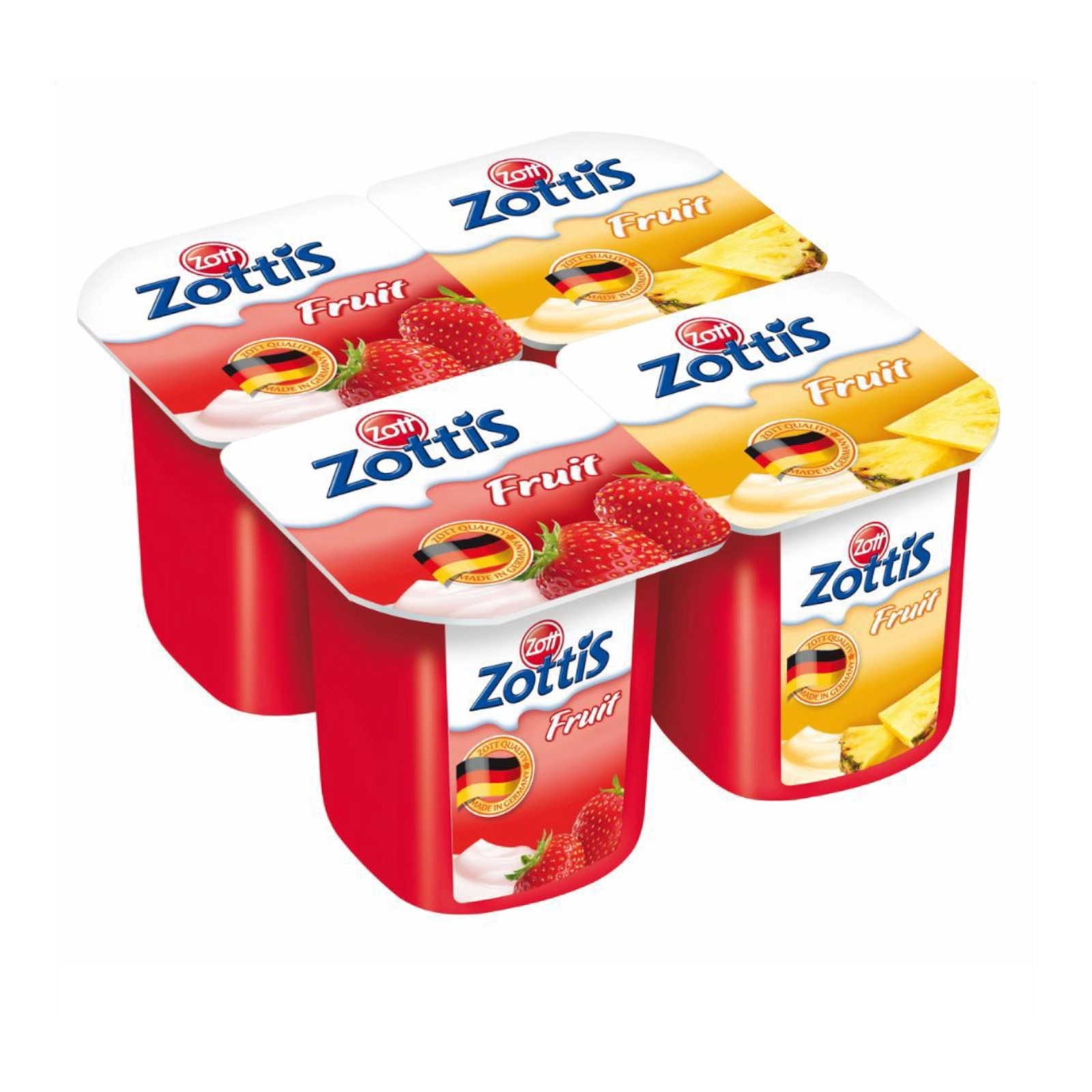 Йогурт Zottis Фруктовий. 4x125г