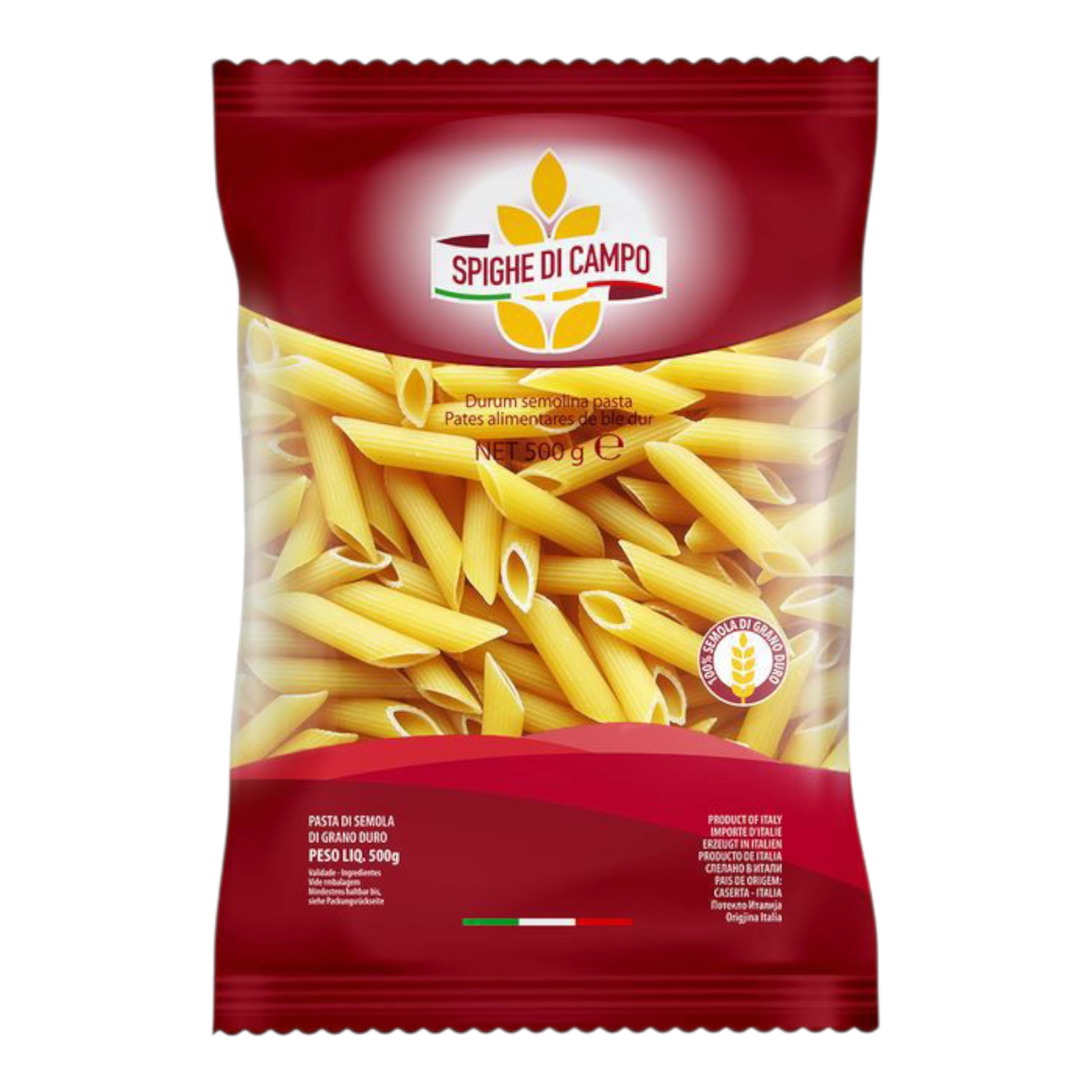 Макарони Spighe Di Campo 34 Penne ziti rigate