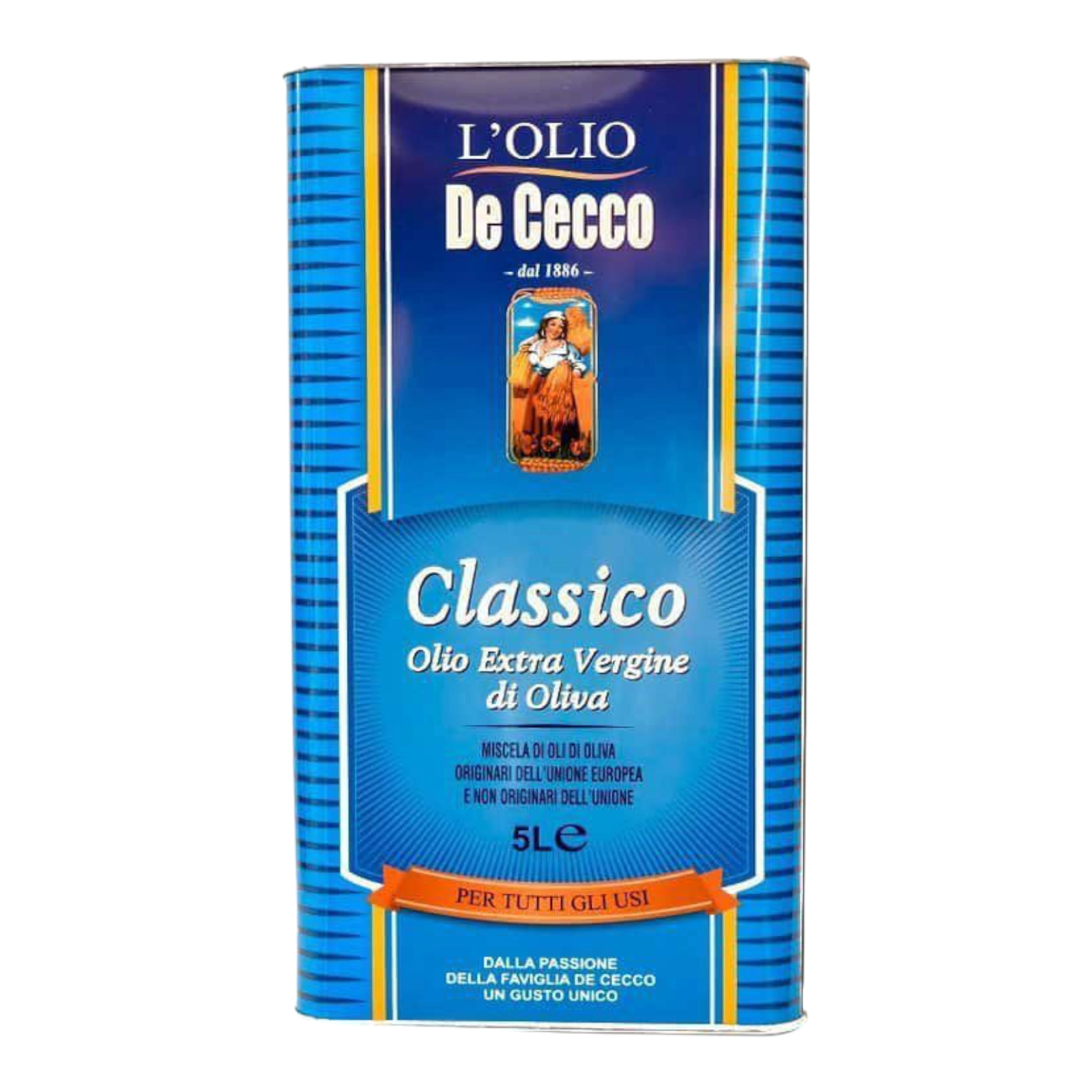 Оливкова олія De Cecco Classico для смаження 5л